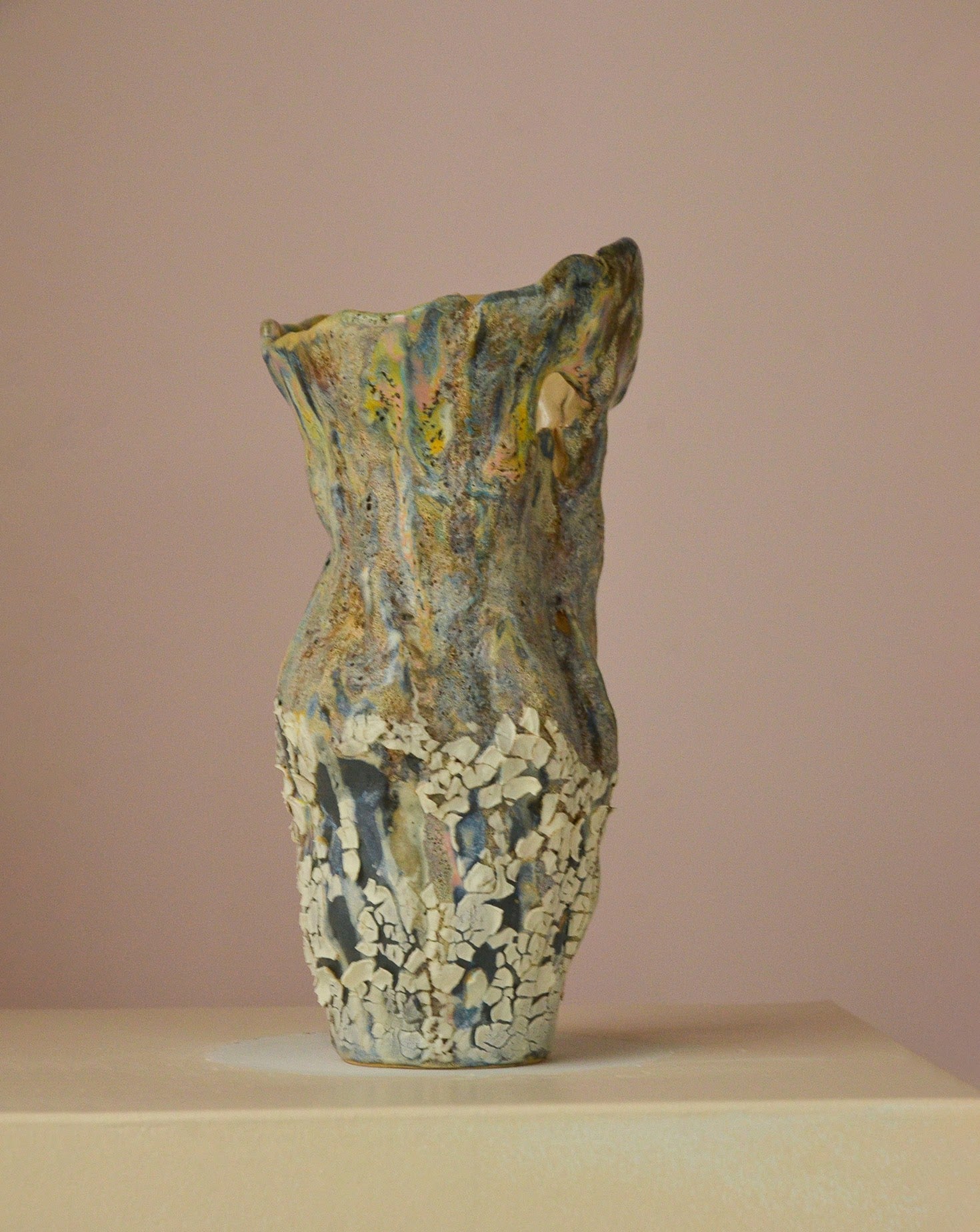 Into the Mystic Glazed Stoneware Sculpture