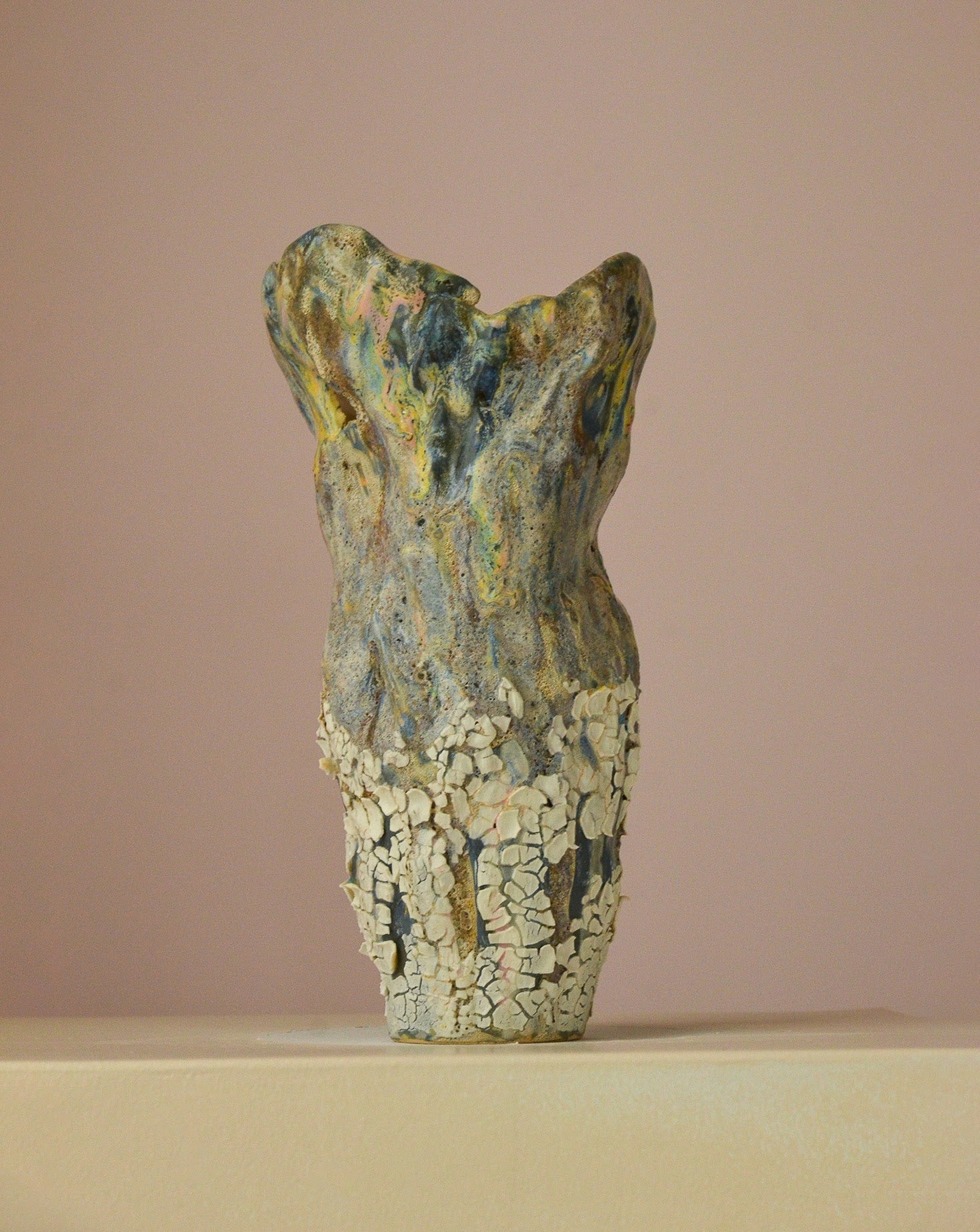 Into the Mystic Glazed Stoneware Sculpture