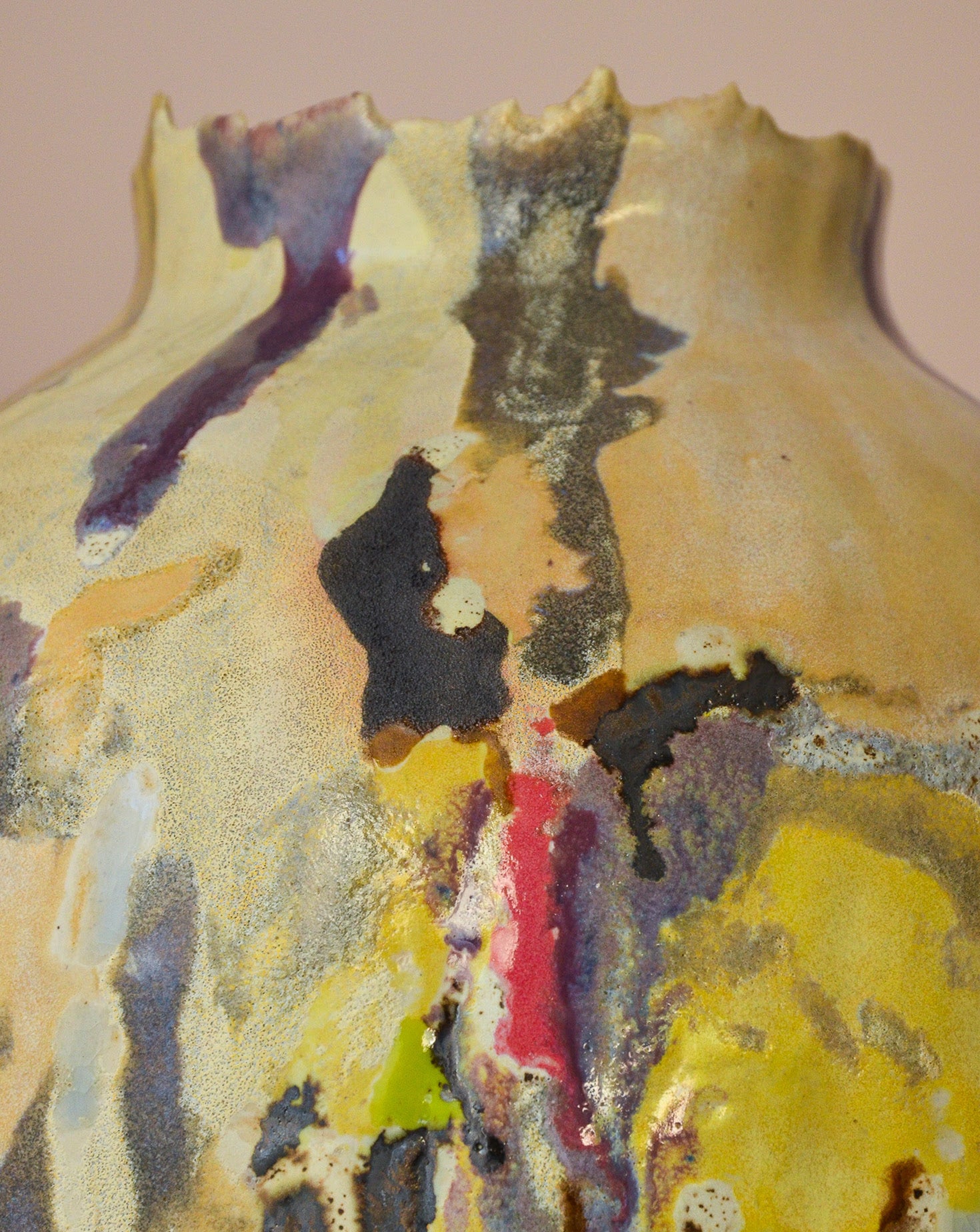 Merciless Truth Glazed Stoneware Sculpture
