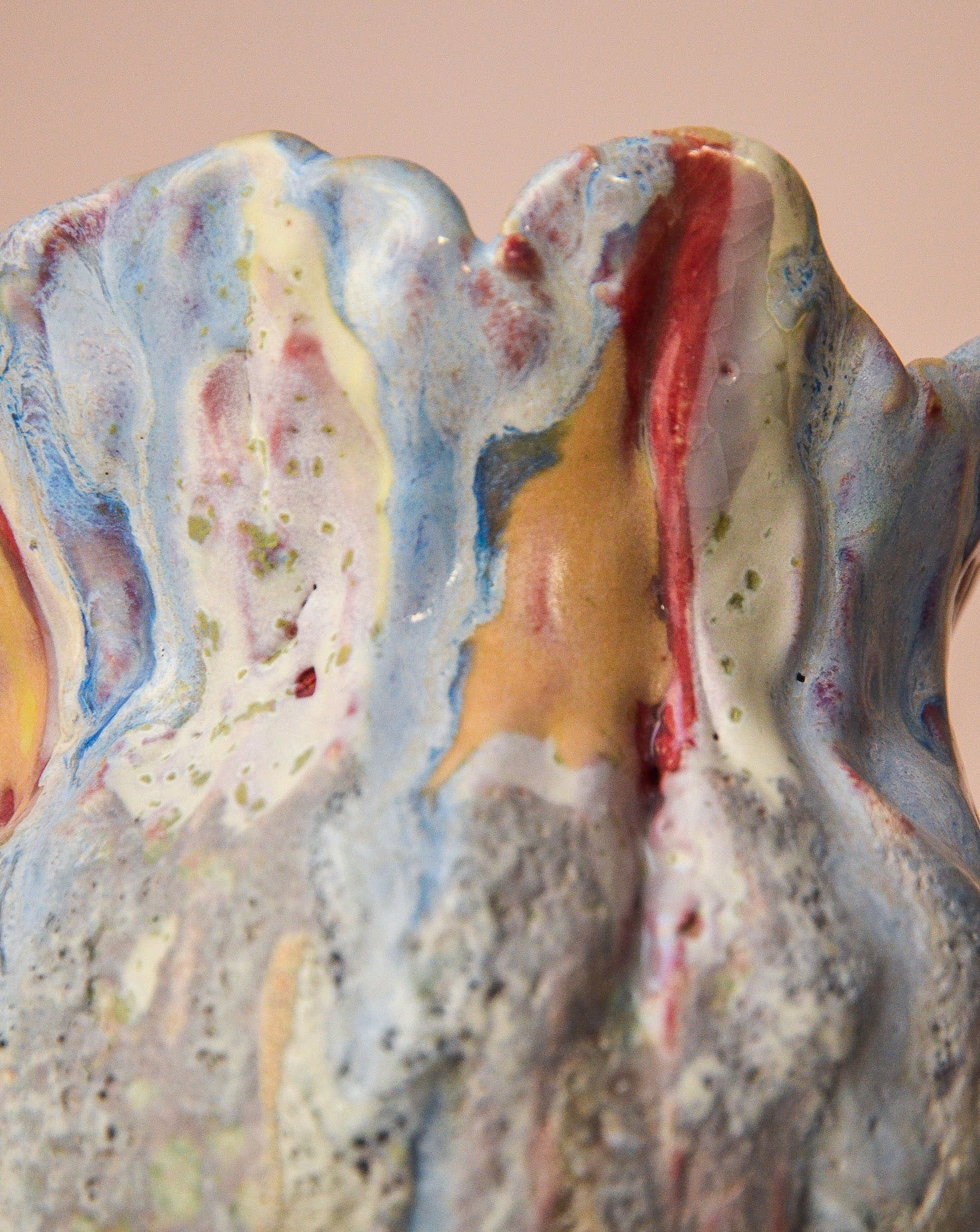 Straight to the Point Glazed Sculpture