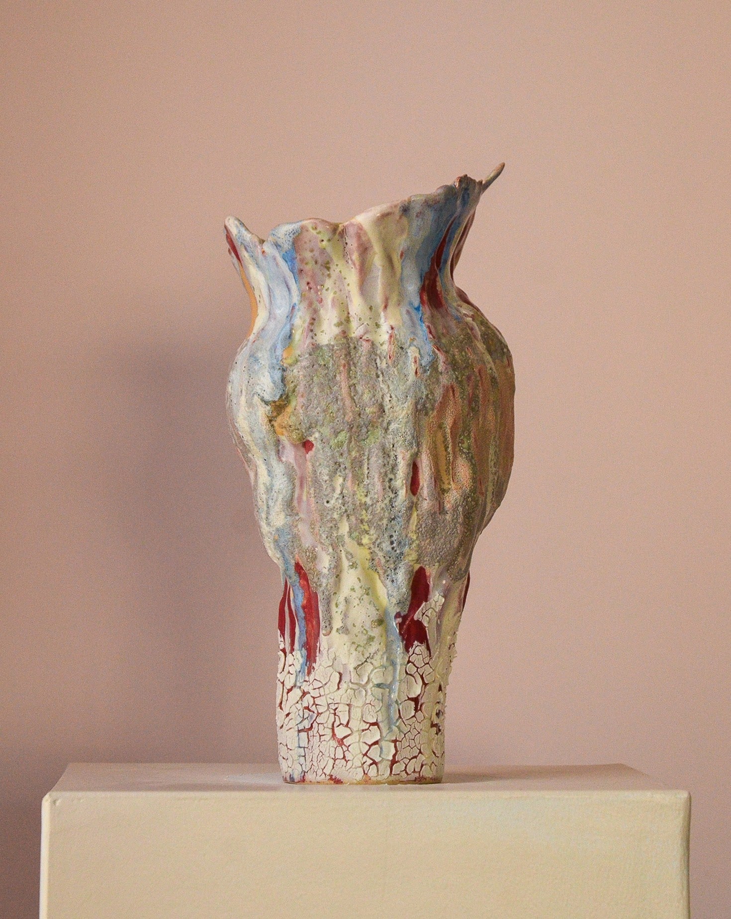 Straight to the Point Glazed Sculpture