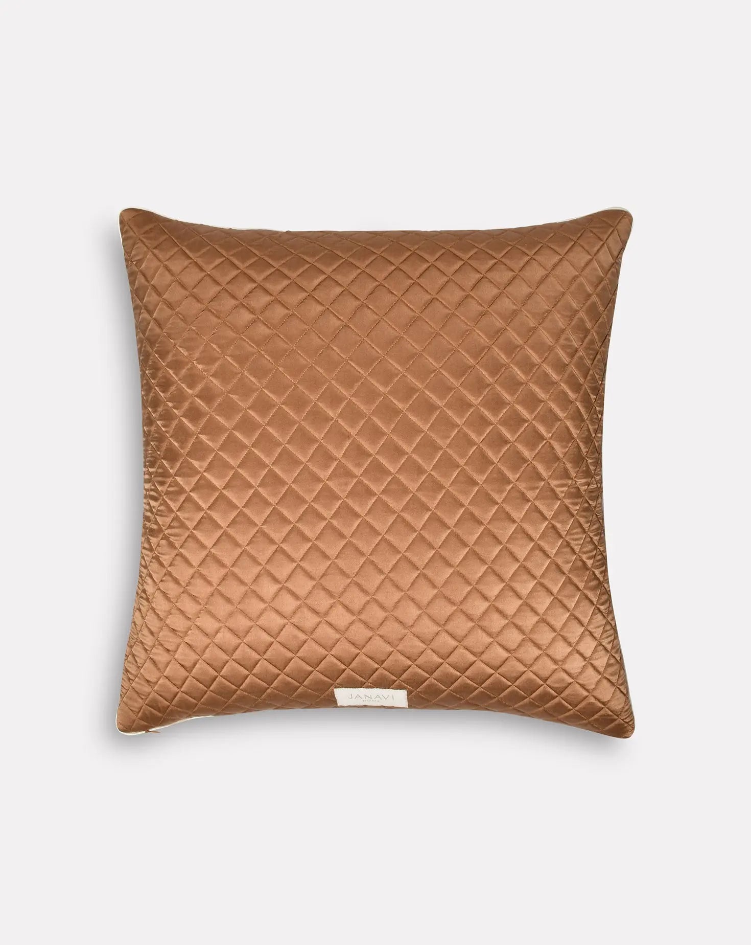 Lotus Natural Cashmere Cushion Janavi India