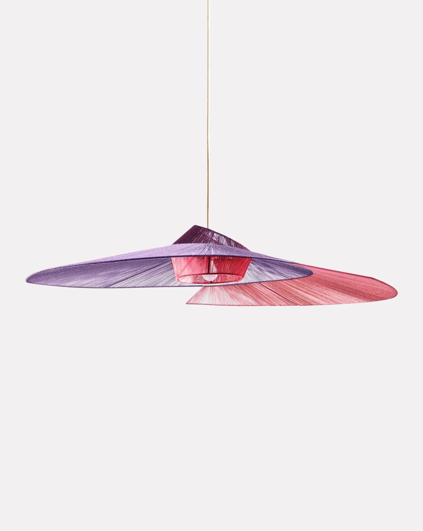 Mae Engelgeer Farols Purple and Pink Pendant Ames Living