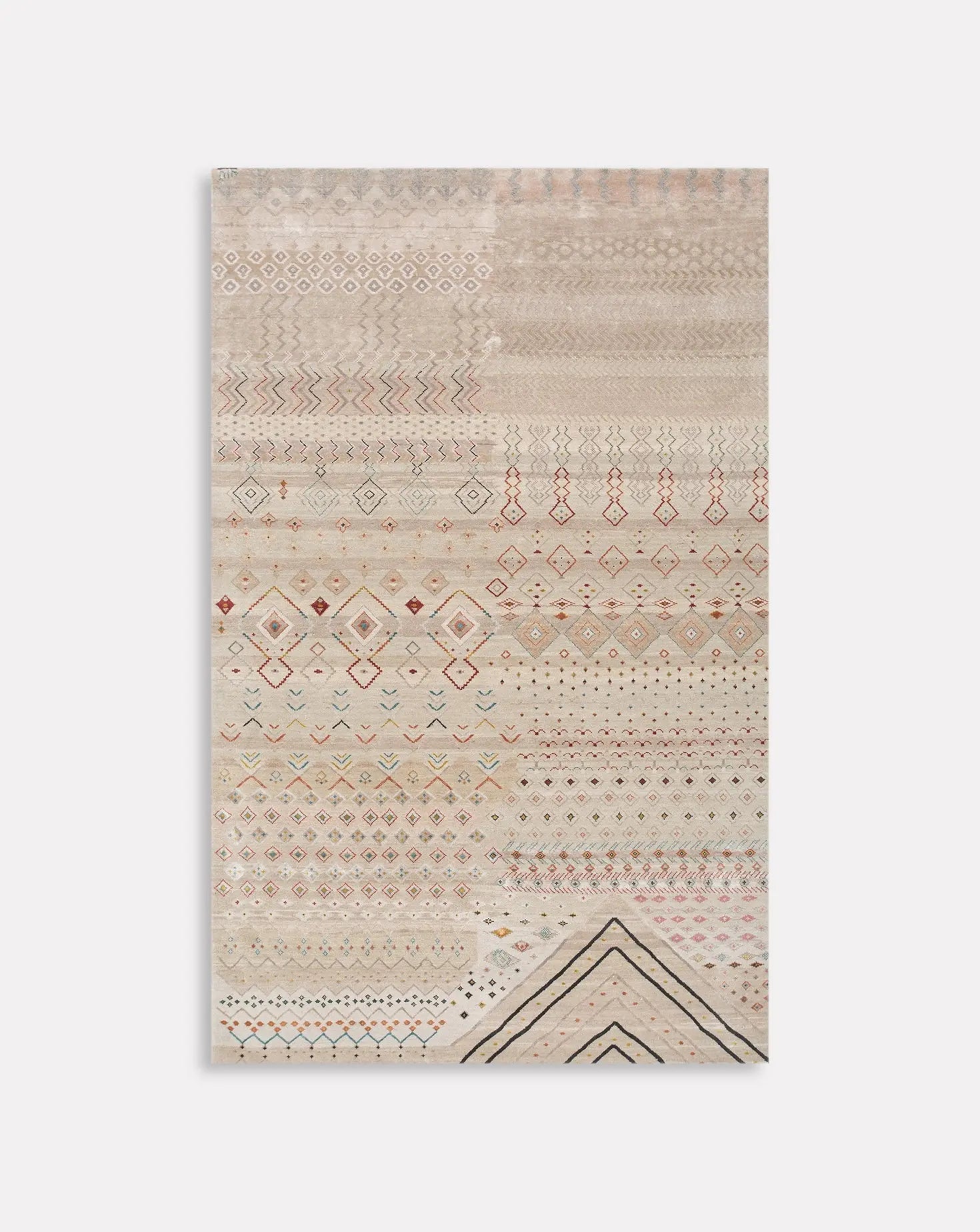 Manchaha Dark Ivory and Antique White Rug Jaipur Rugs