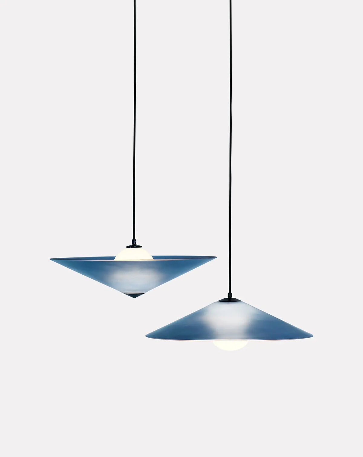 Marsha 01 and 02 Pendant in Regal Blue Pendants by Meseme | Curio
