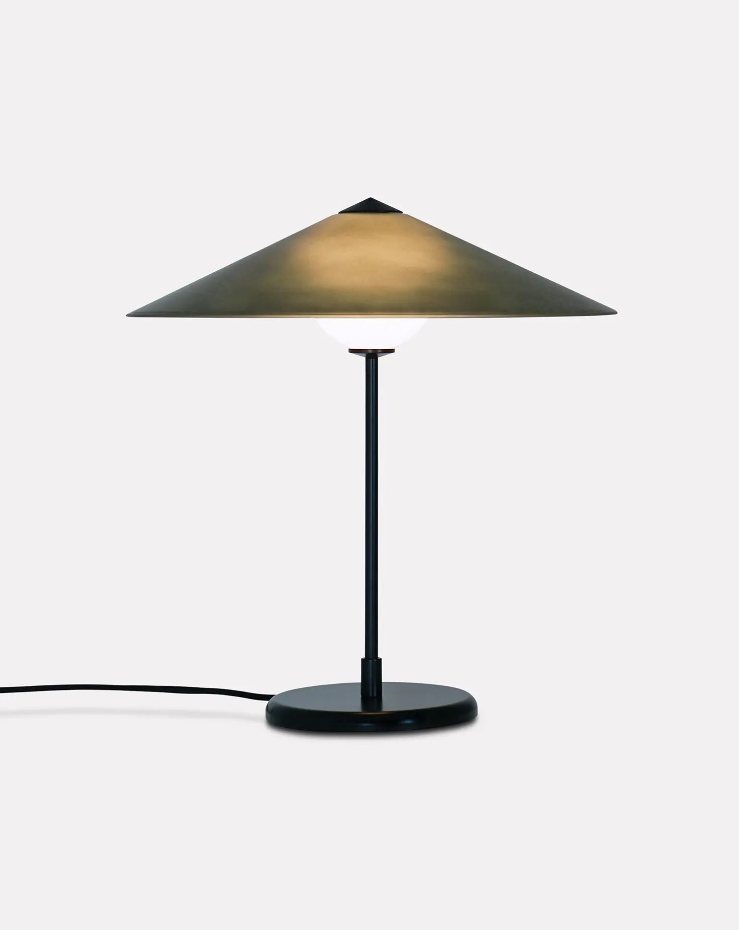 Marsha Table Lamp in Fern Green Meseme