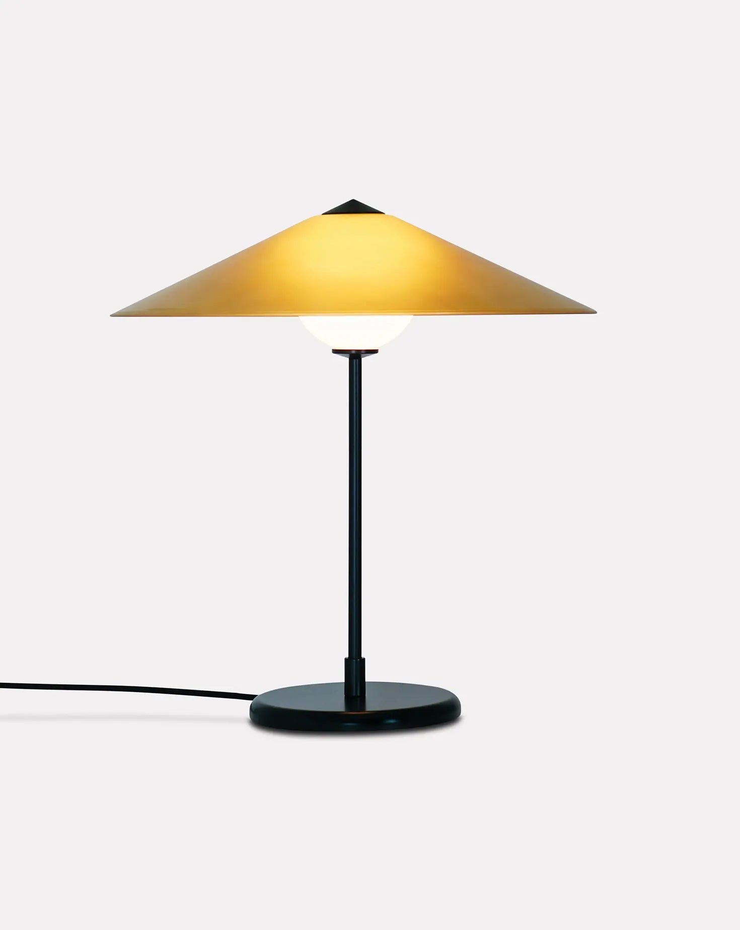 Marsha Table Lamp in Honey Amber Meseme