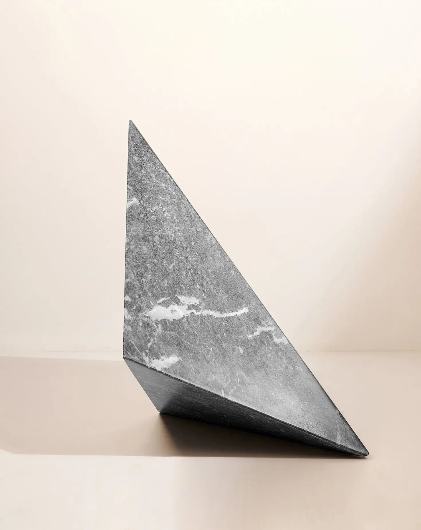 Megalith Grey Floor Lamp Mariza Galani