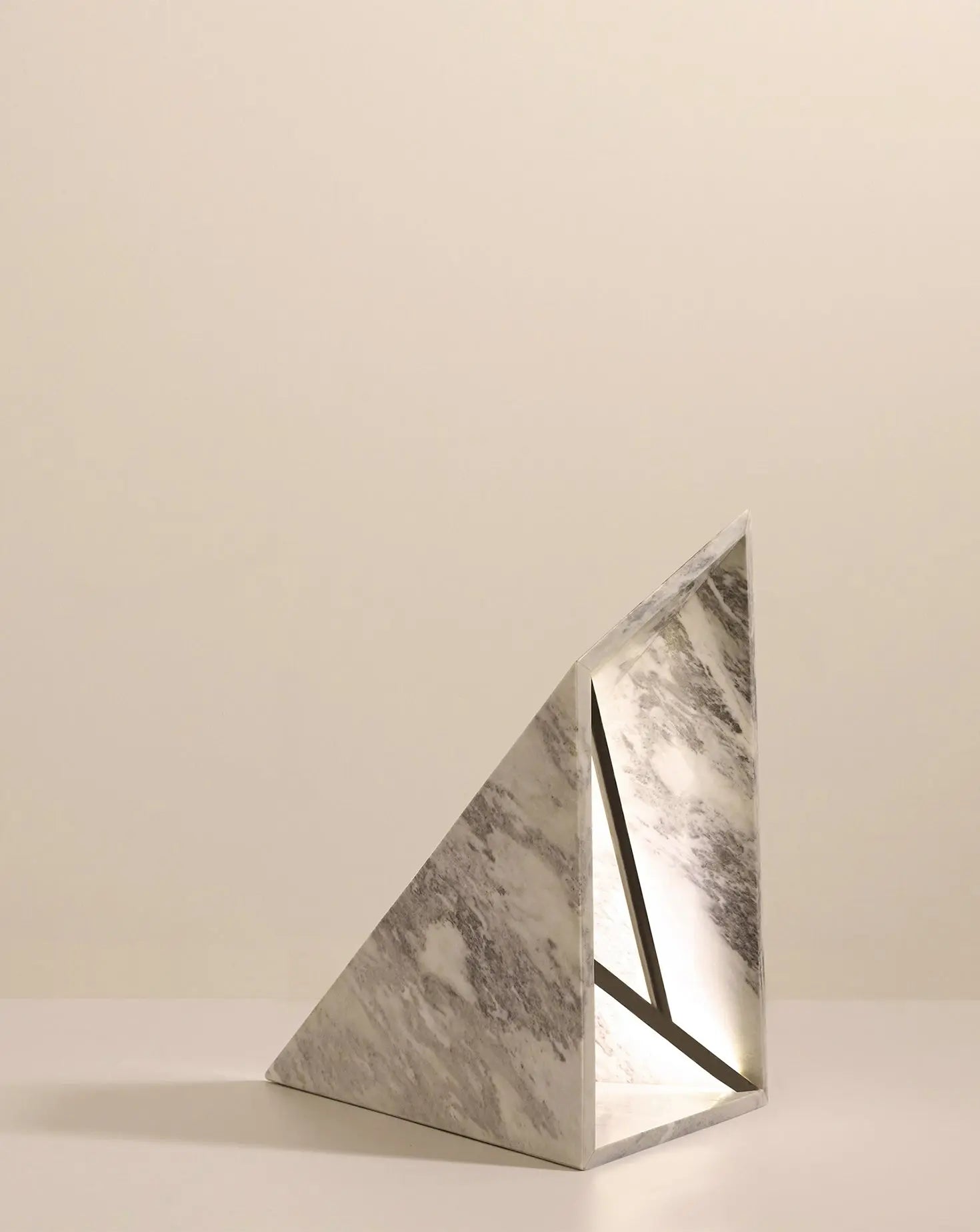 Megalith White Floor Lamp Mariza Galani