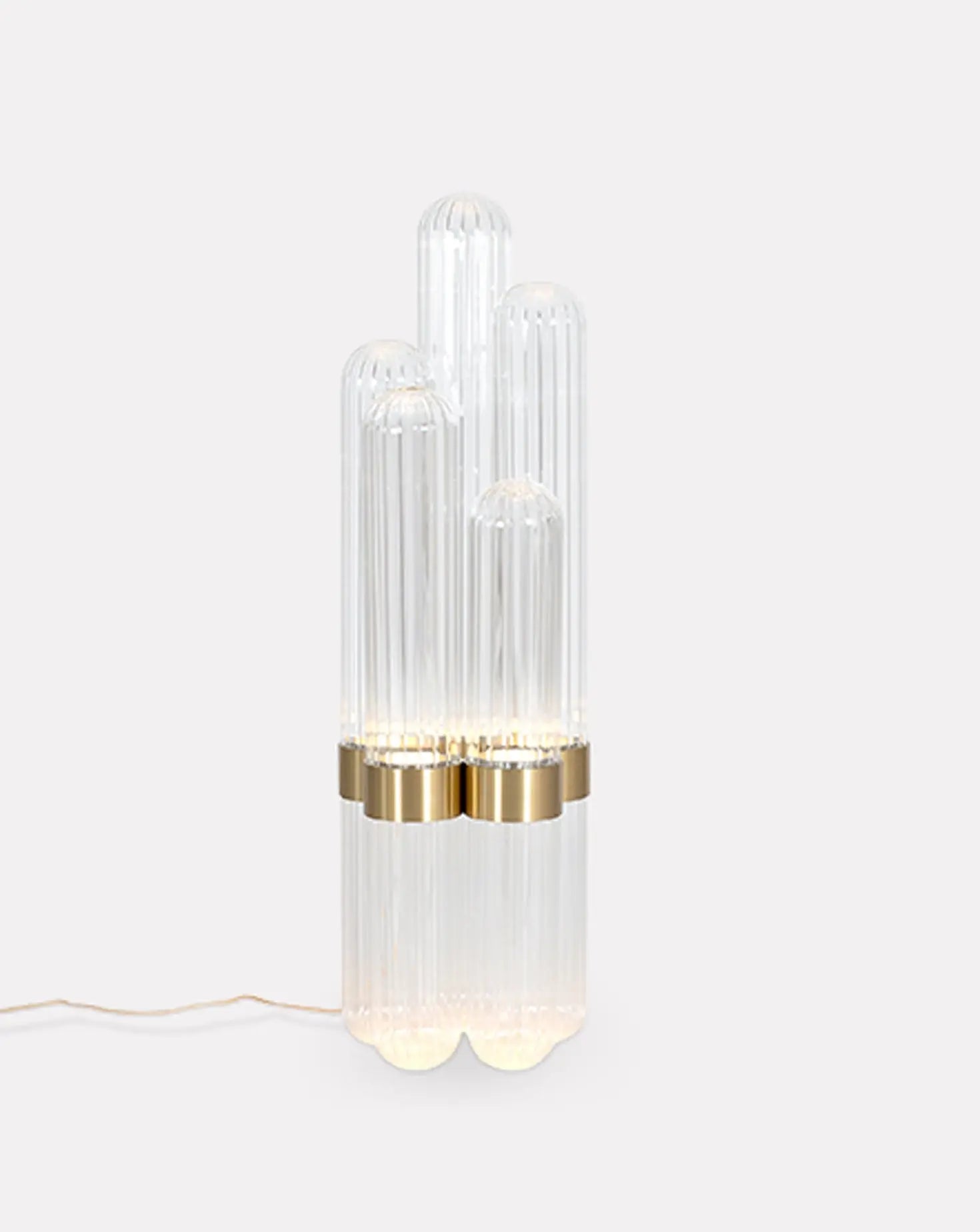 Mickael Koska Cactus Transparent Floor Lamp Pulpo