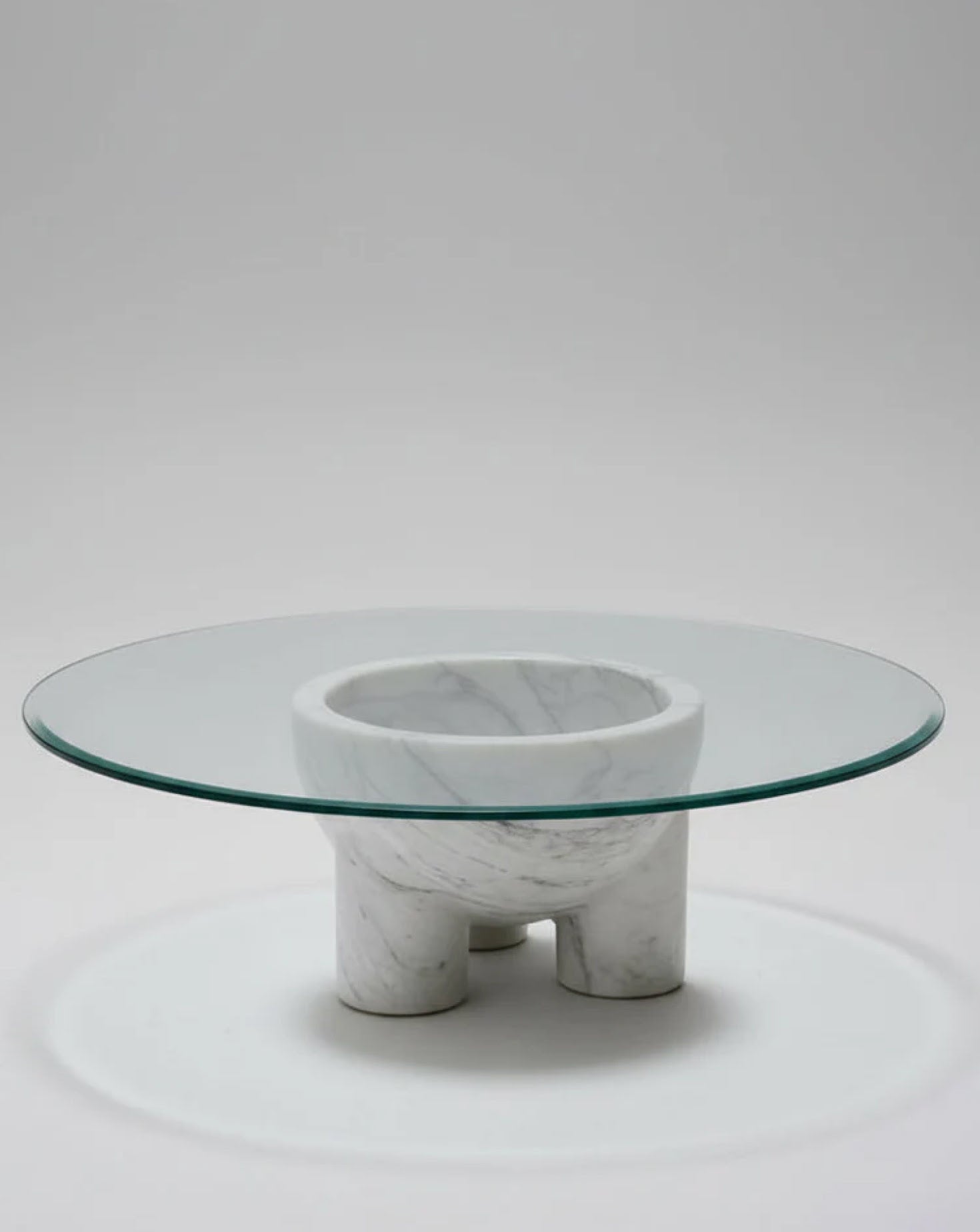 The U Line Arabescato Table