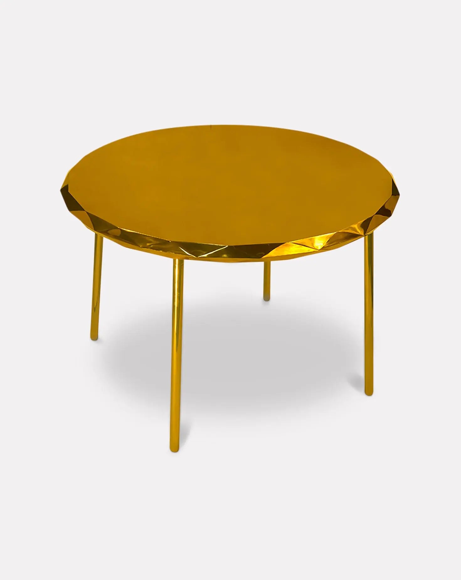 Nika Zupanc Stella Oro Gold Dining Table Scarlet Splendour