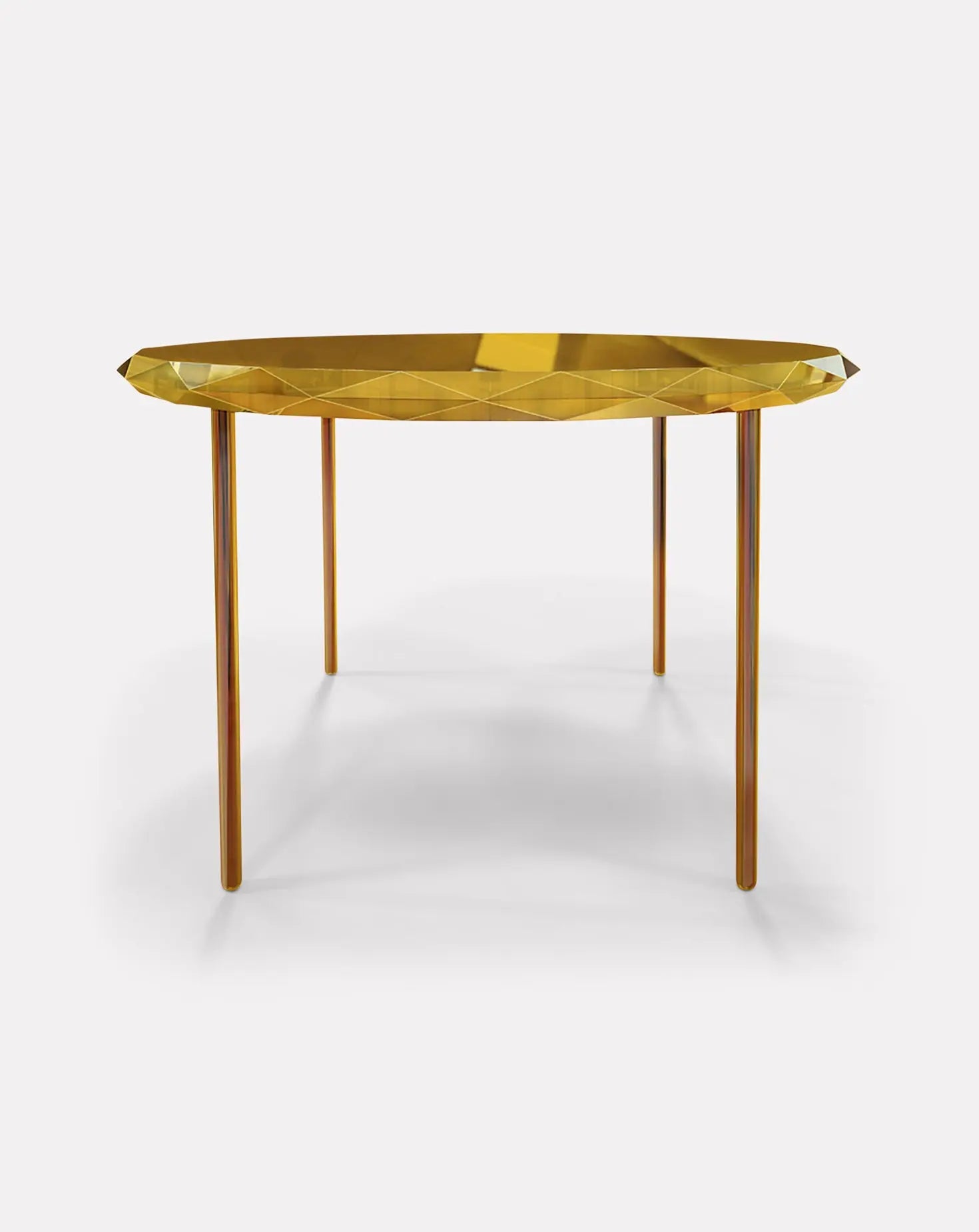 Nika Zupanc Stella Oro Gold Dining Table Scarlet Splendour