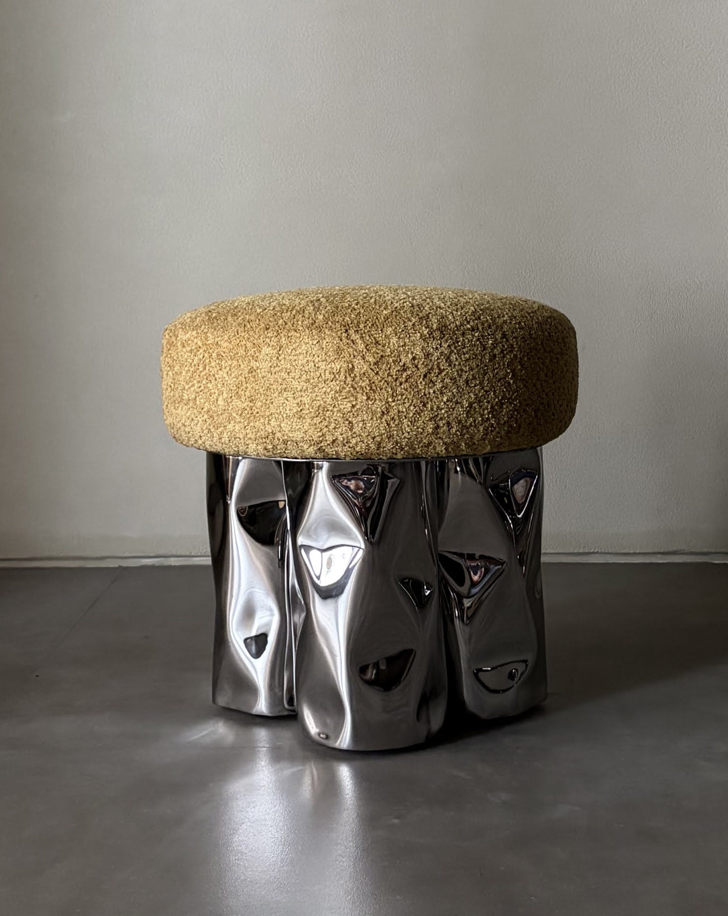 Tronco 4 Yellow Pouf