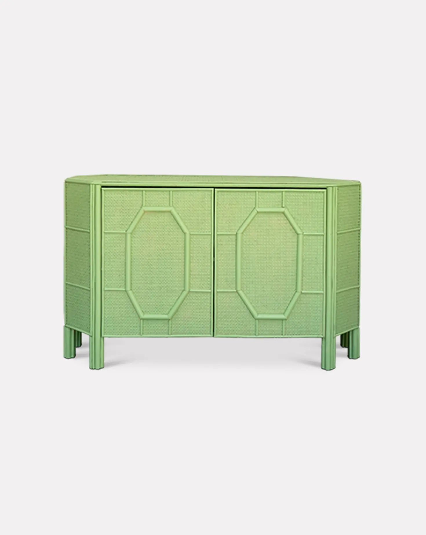 Octagon Rattan Sideboard Justin Van Breda