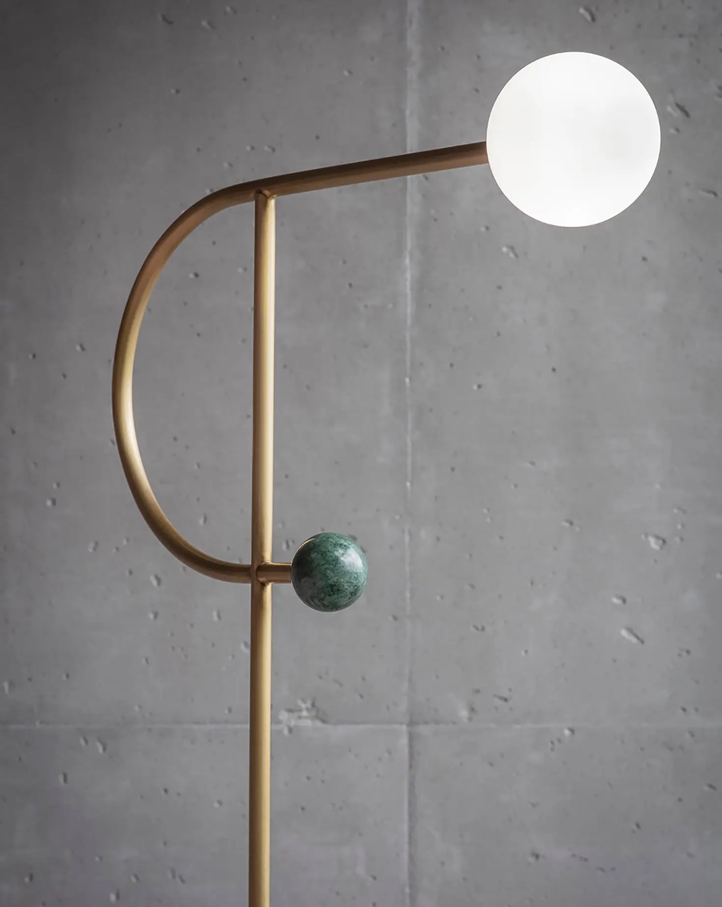 Orb 2 Floor Lamp Square In Circle