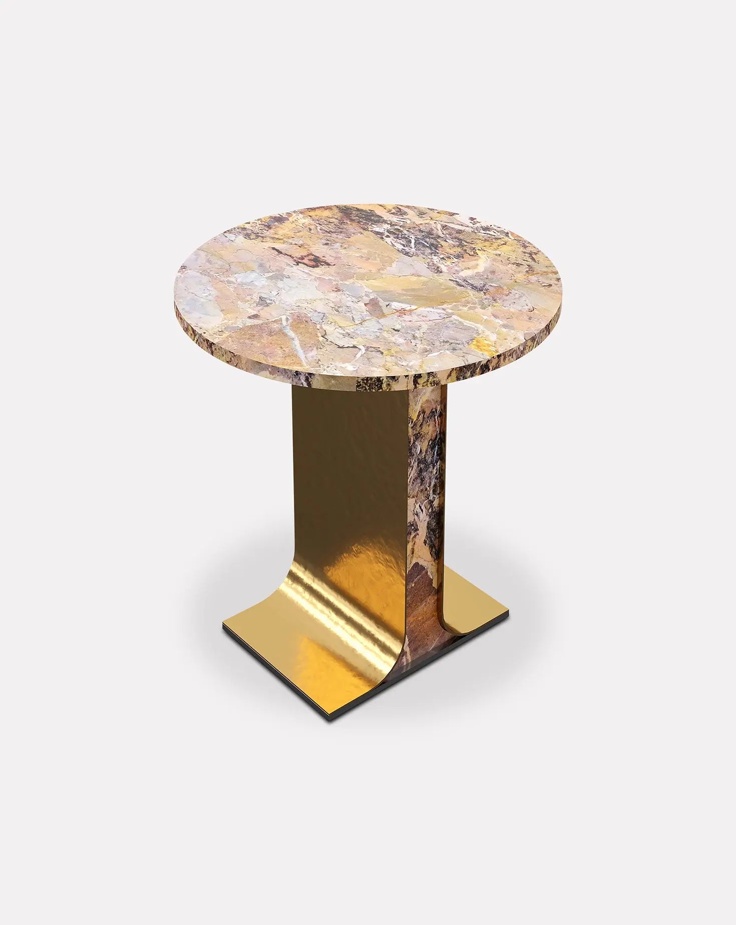 Hani Opera Fantastico Marble Side Table L'Eccesso