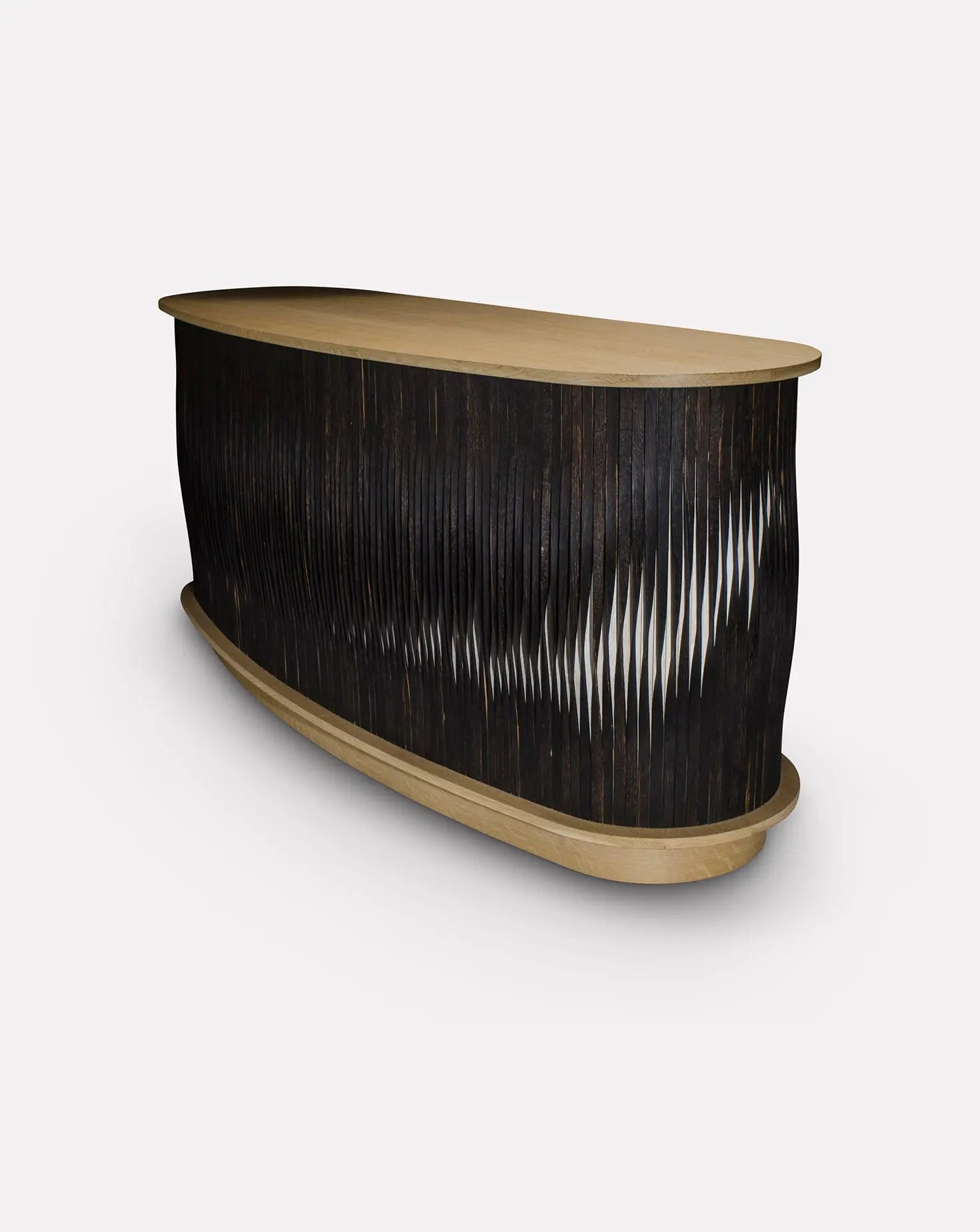 Pleat Oak Sideboard Jan Waterston