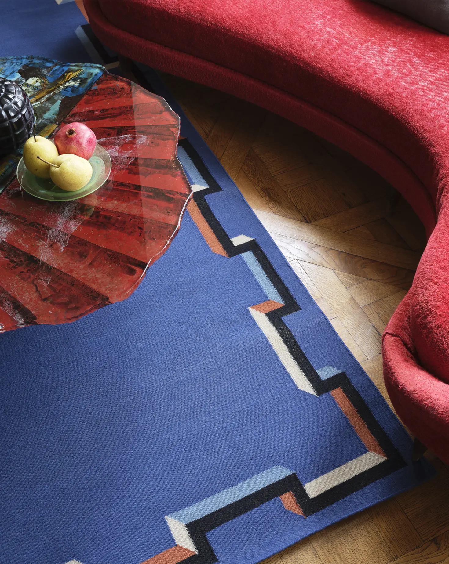 Ponti Azure Rug Vanderhurd