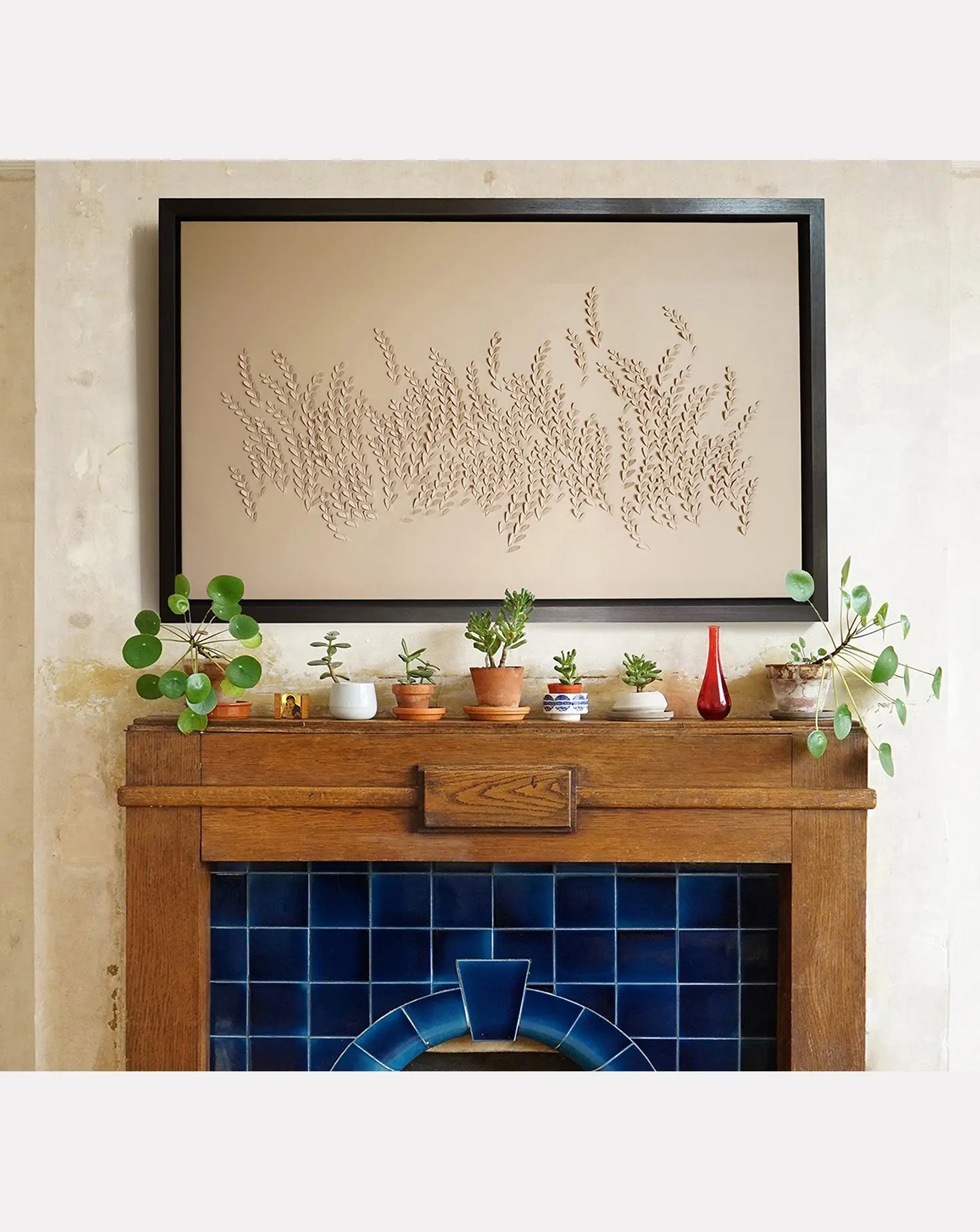 Putty Grasses Wall Art Louise Heighes