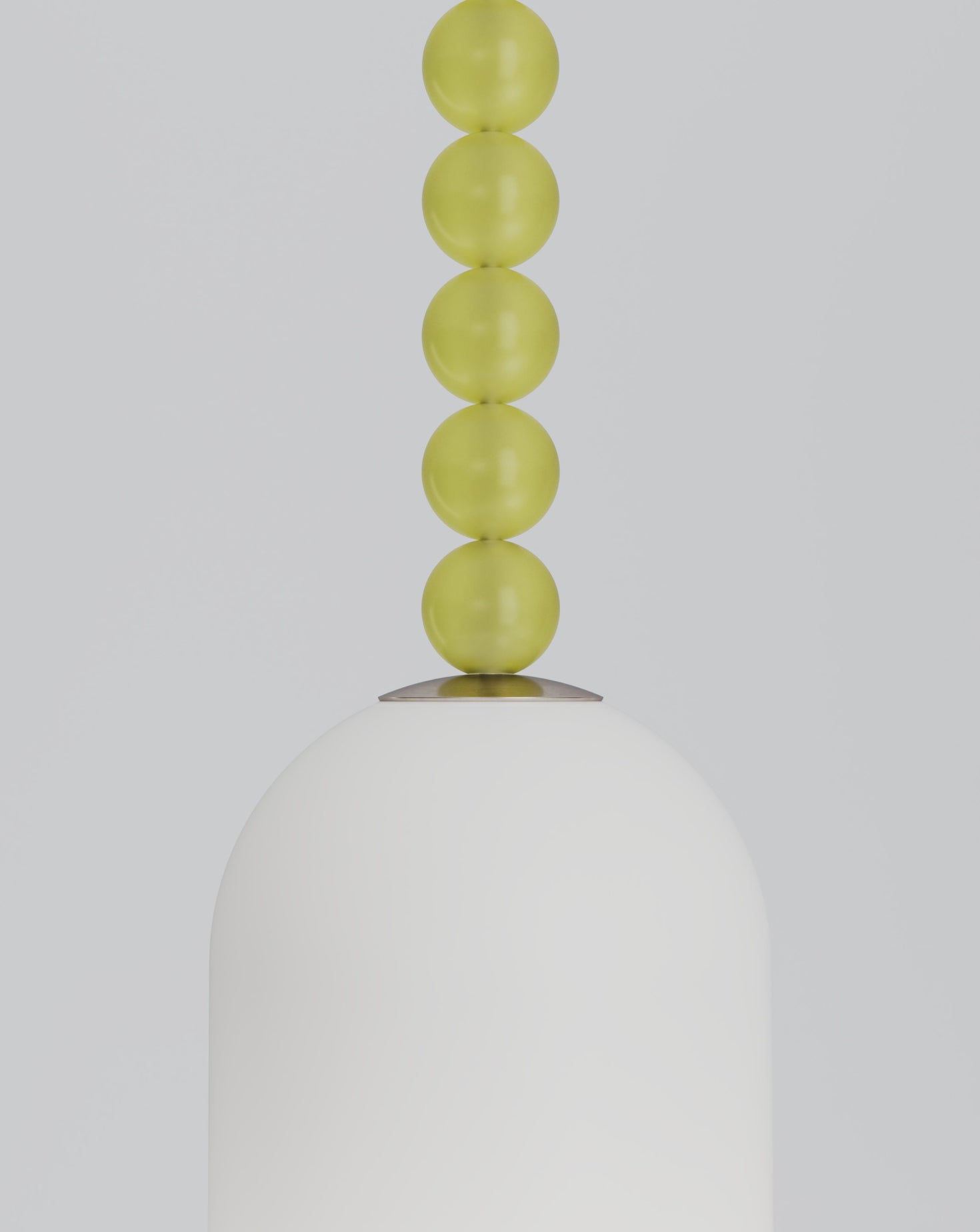 Tulip Glass Drop Pendant