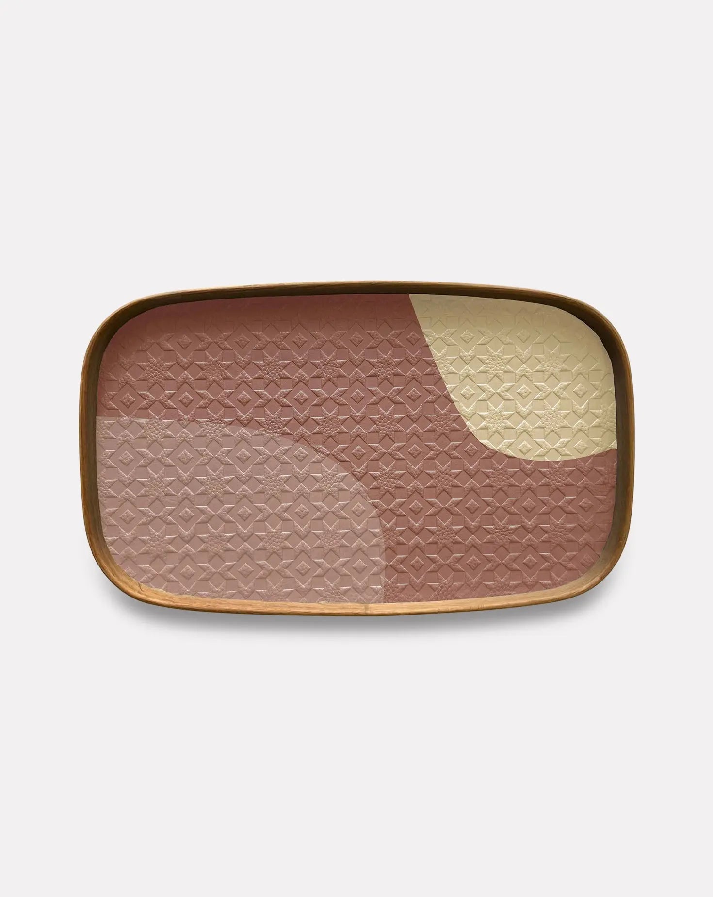 Rectangle Vide Pink Poche Tray Nada Debs