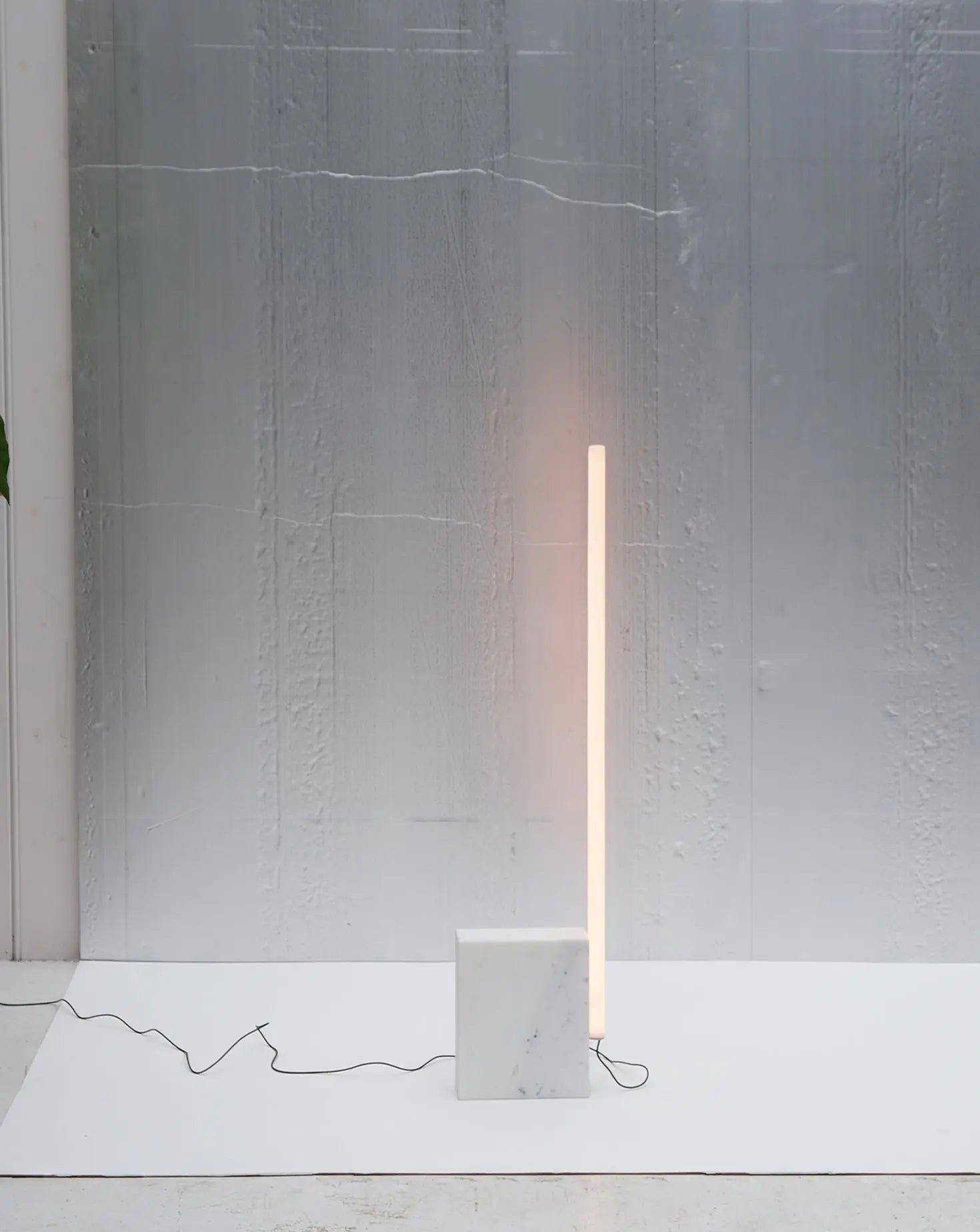 Relay 1 White Floor Lamp Michael Anastassiades