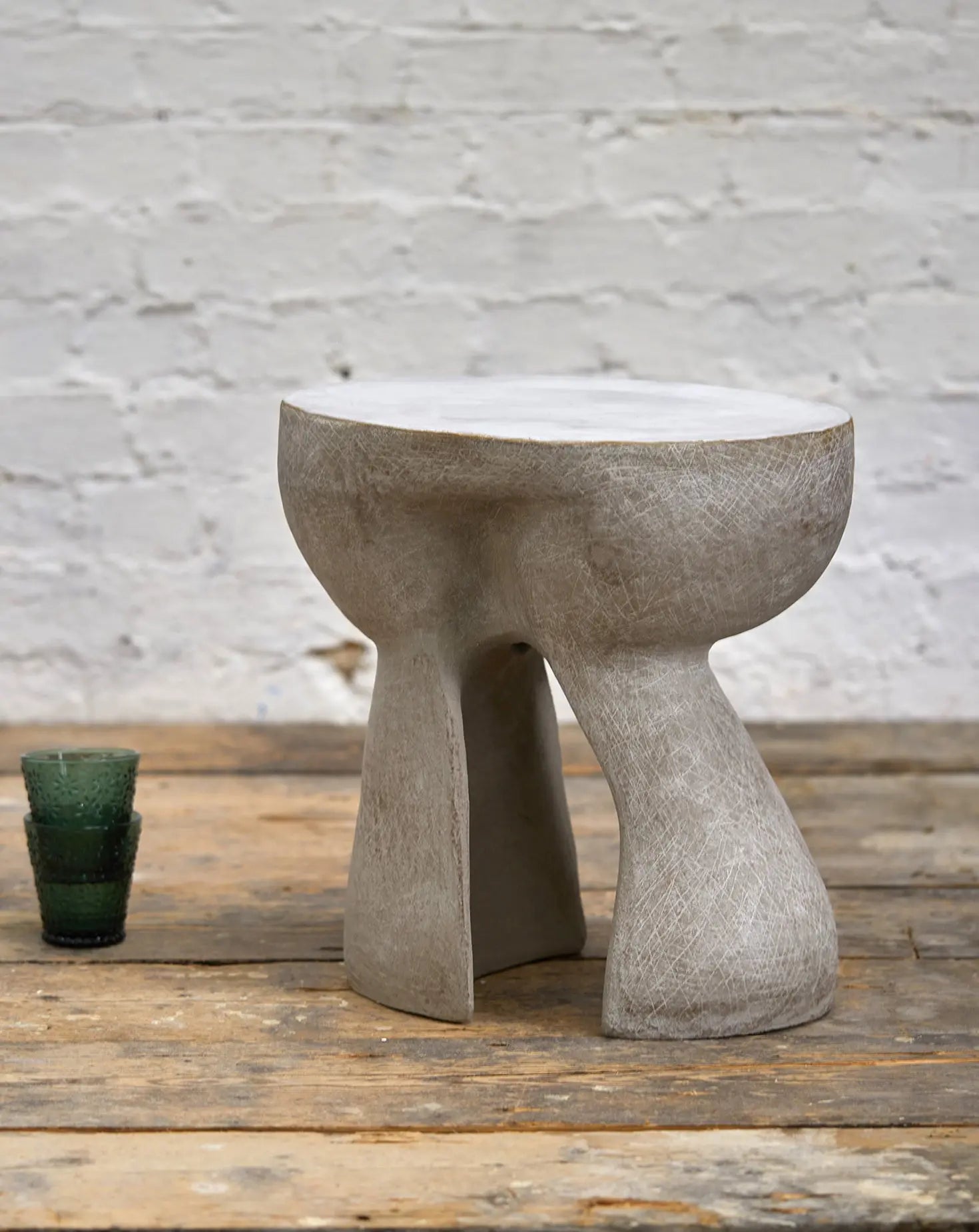 Sculptural Ceramic Stool Kerry Hastings