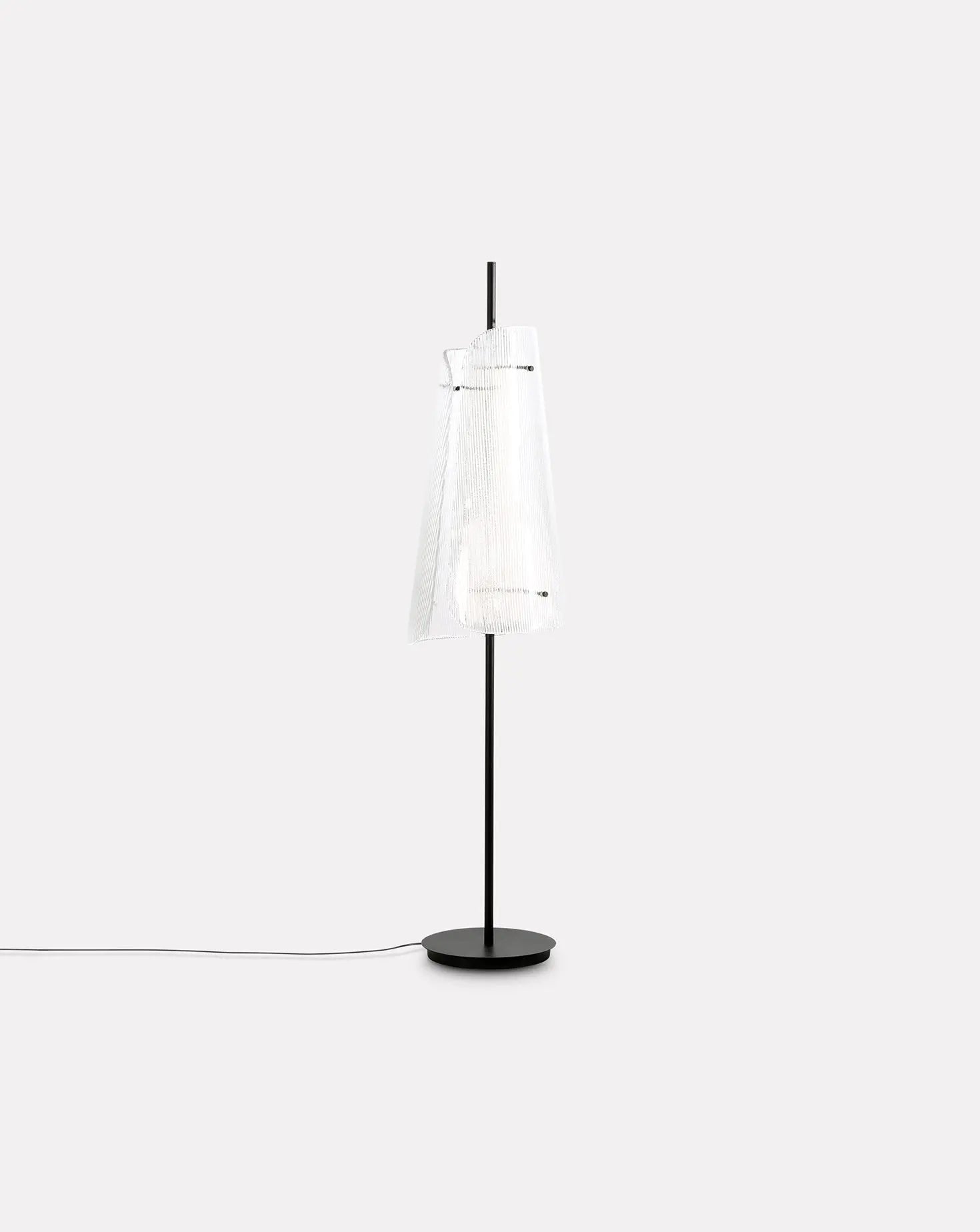 Sebastian Herkner Bent Transparent Floor Lamp Pulpo