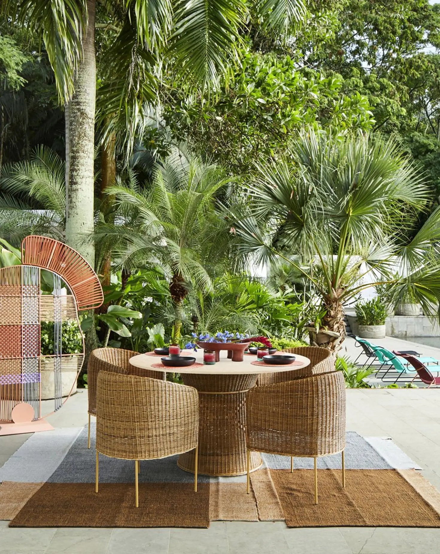 Sebastian Herkner Caribe Natural Dining Table Ames Living