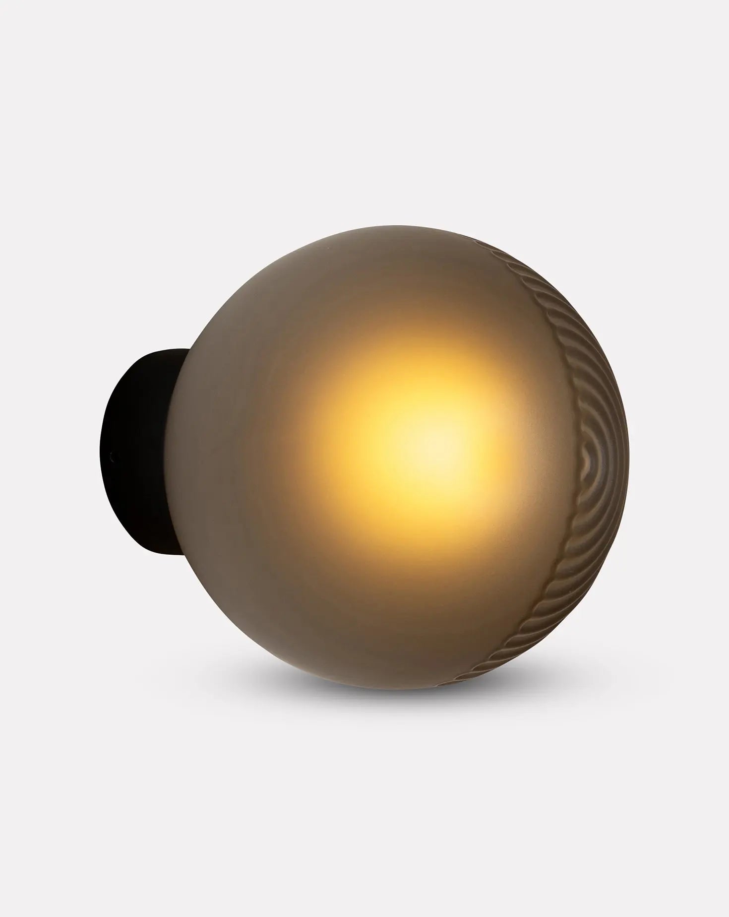 Sebastian Herkner Stellar Smokey Grey Wall Lamp Pulpo