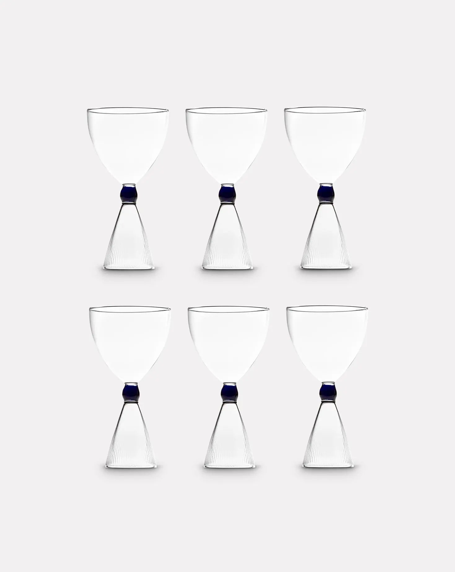 Set of 6 Double Wine and Spirit Glasses Casarialto