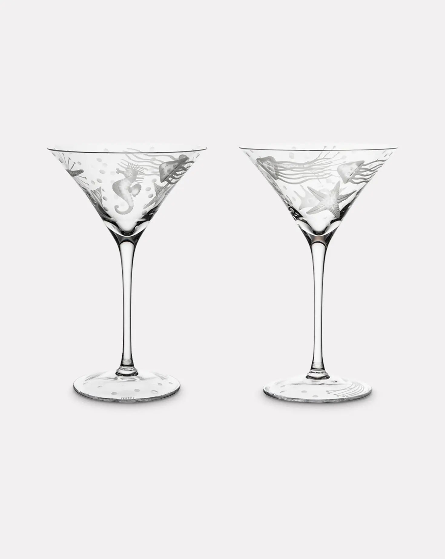 Set of 6 Frutti di Mare I Cocktail Glasses Artel