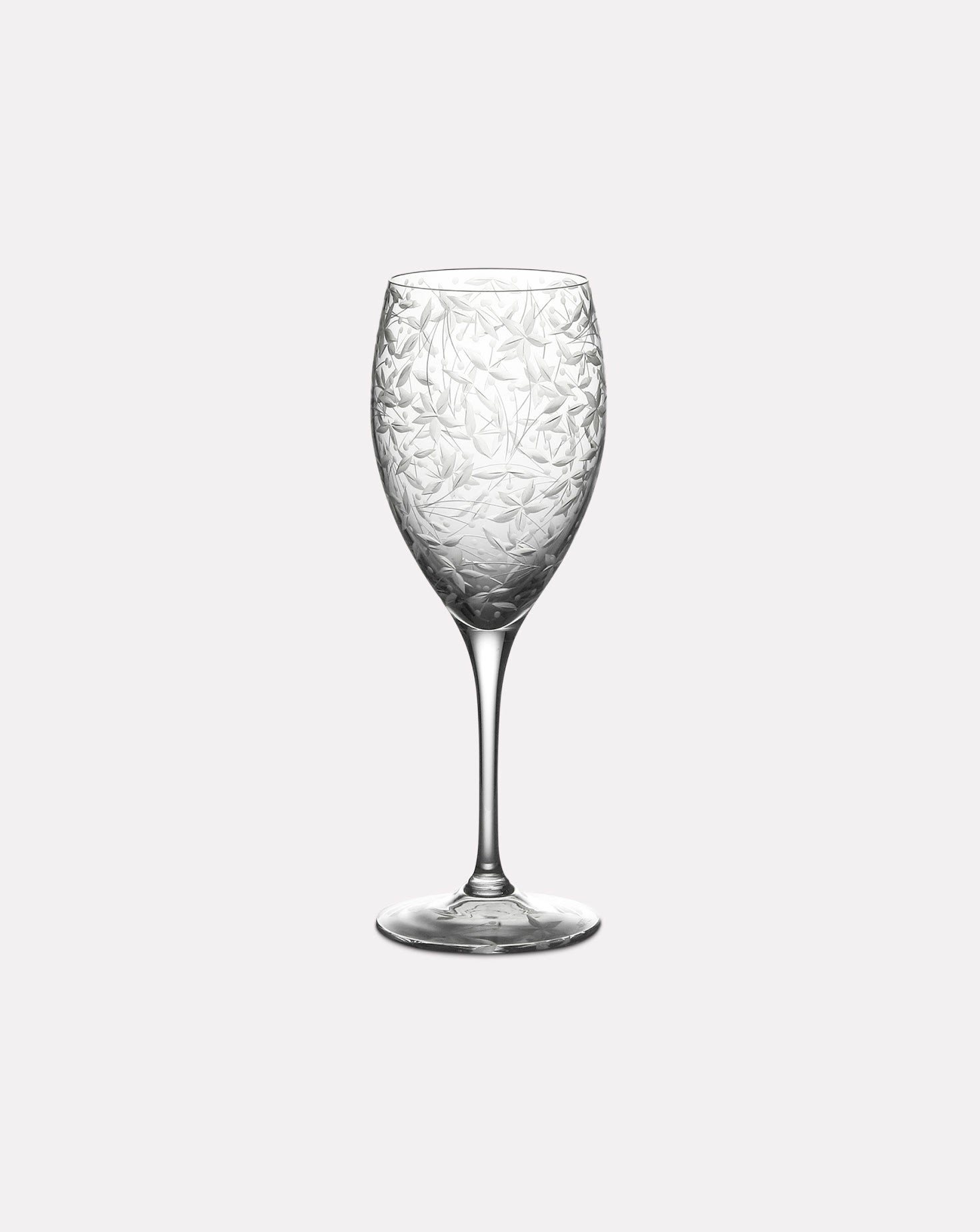 Set of 6 Narcissus Clear Wine Glasses Artel