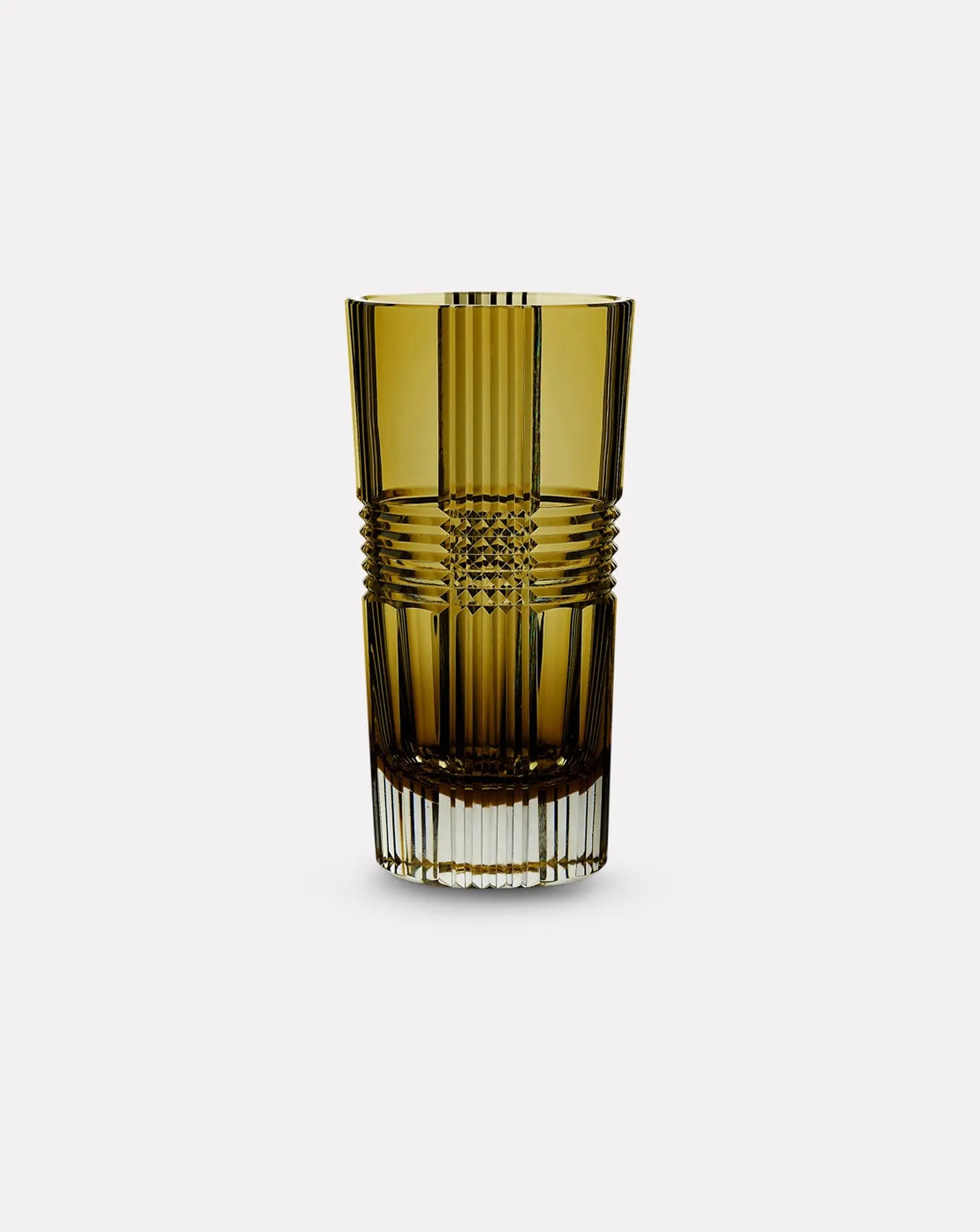 Set of 6 Olive Viden Highball Glasses Artel