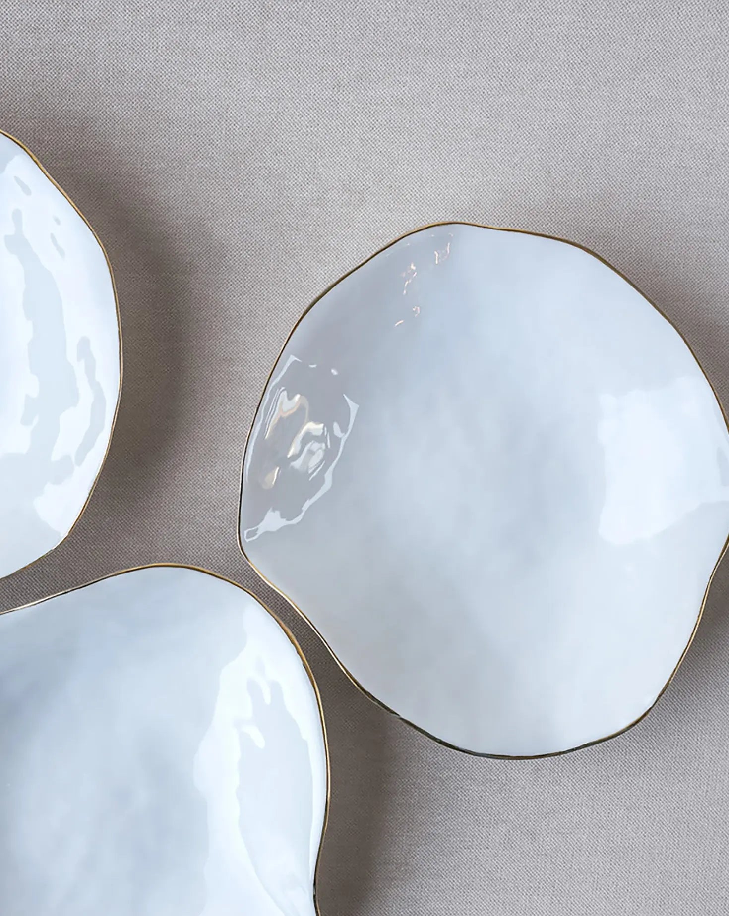 Set of 6 Pearlescent Indulge nº5 Small Plate Set Sarah Linda Forrer