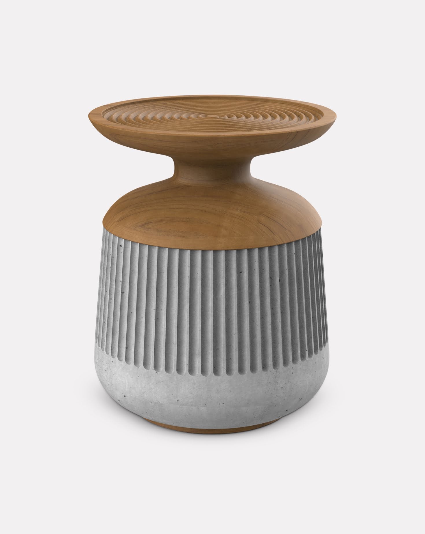 Shail Pods I Wood Side Table