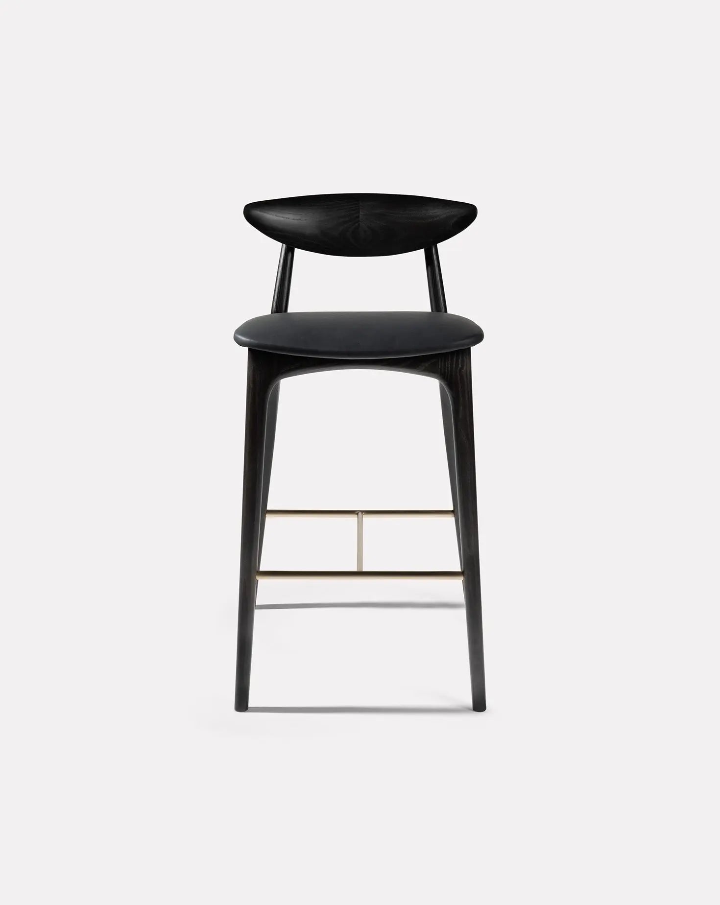 Shanowen Black Oak Heavenly Grey High Stool Modet