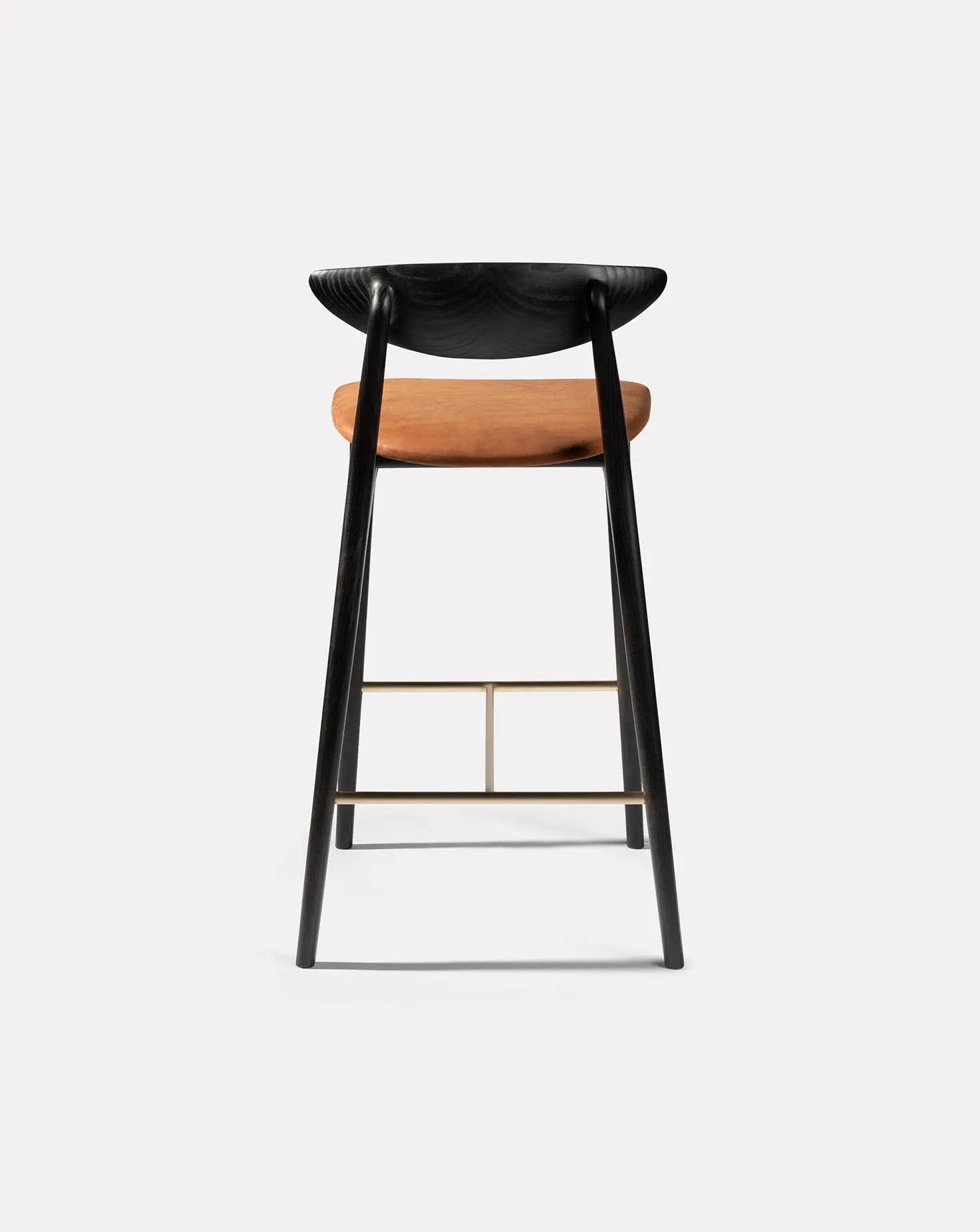 Shanowen Black Oak Rust High Stool Modet