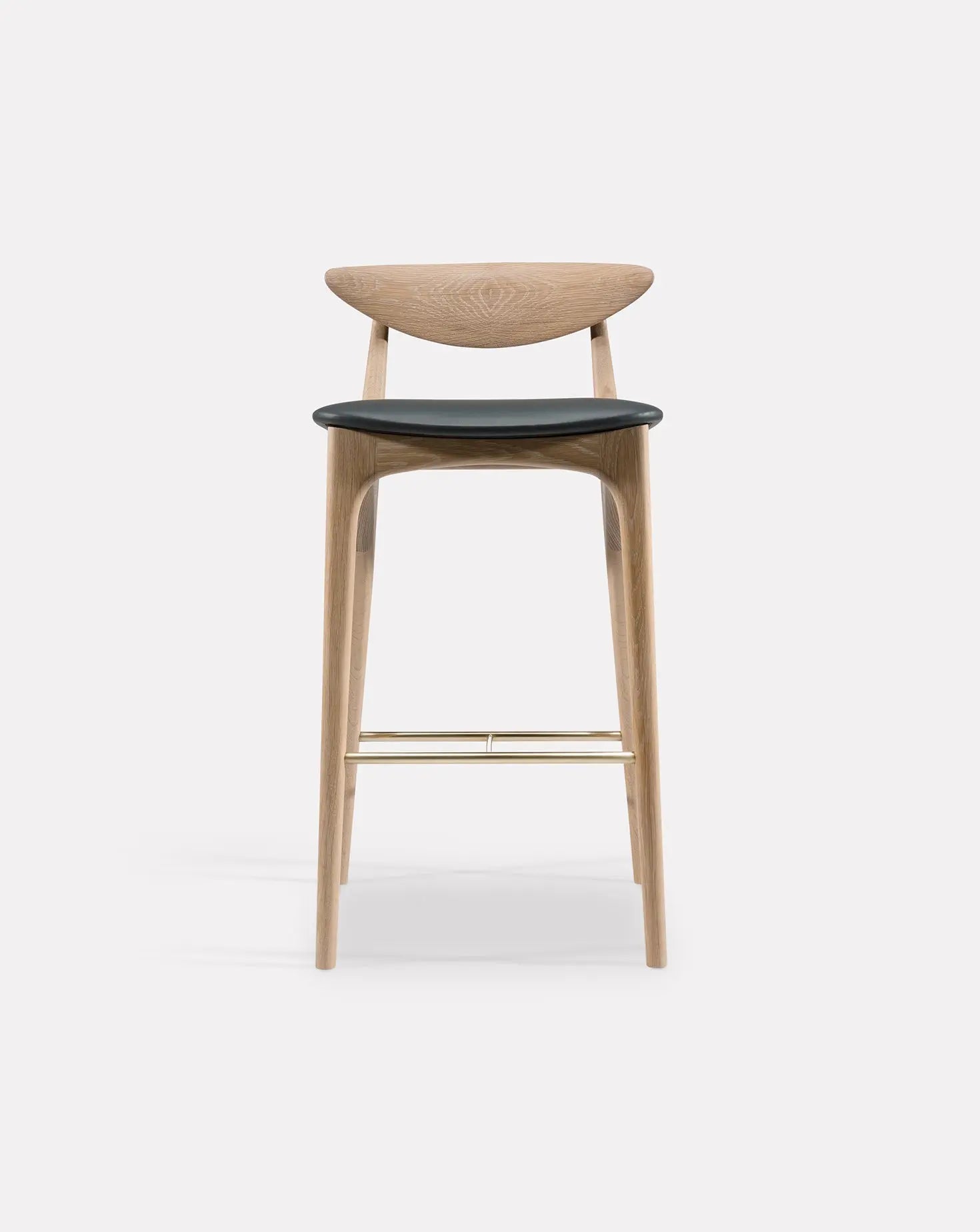 Shanowen White Oak Anthrazite High Stool Modet