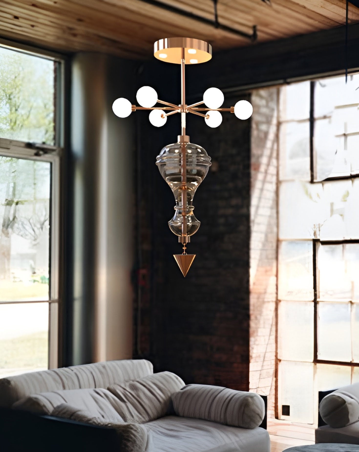 Shikhara 4 Feet Hanging Pendant Light