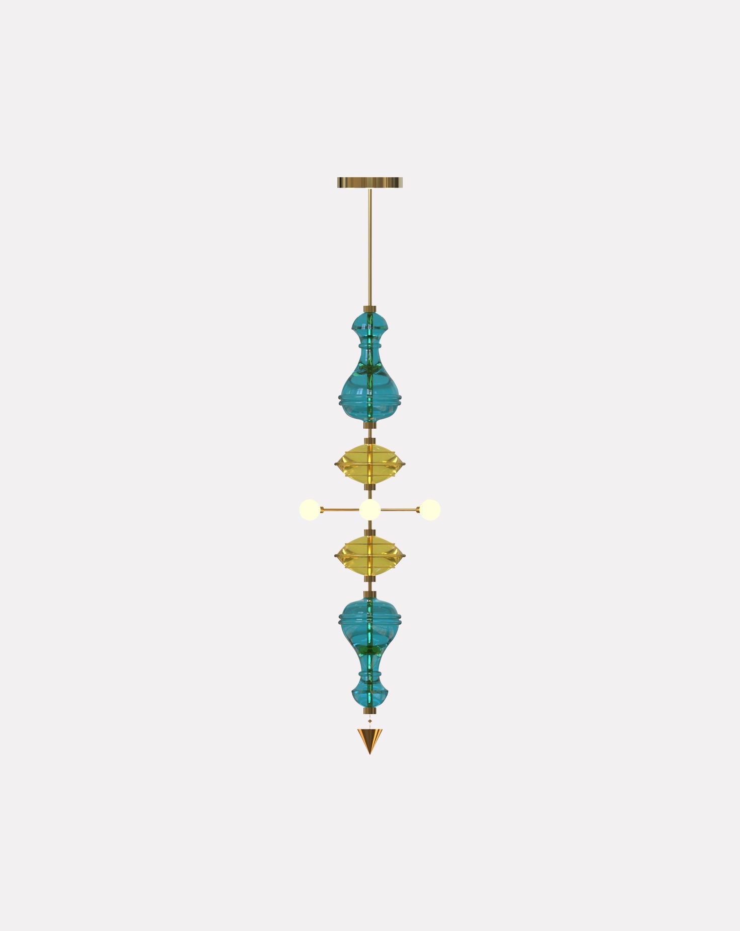 Shikhara 9 Feet Hanging Pendant Light