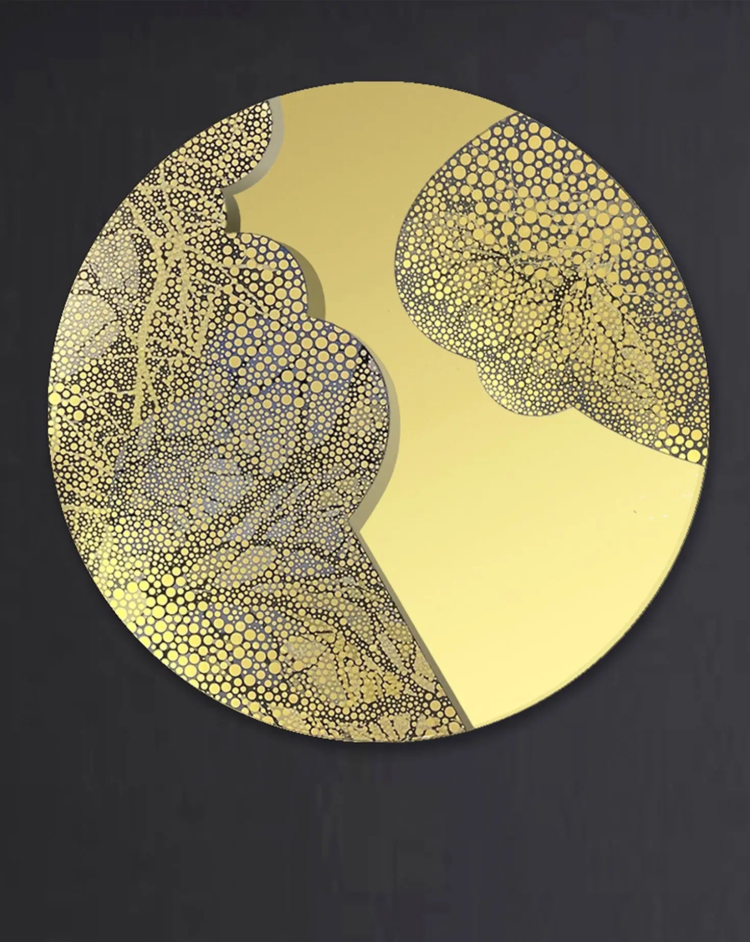 Silhouette Gold Mirror Elizabeth Kent Studio