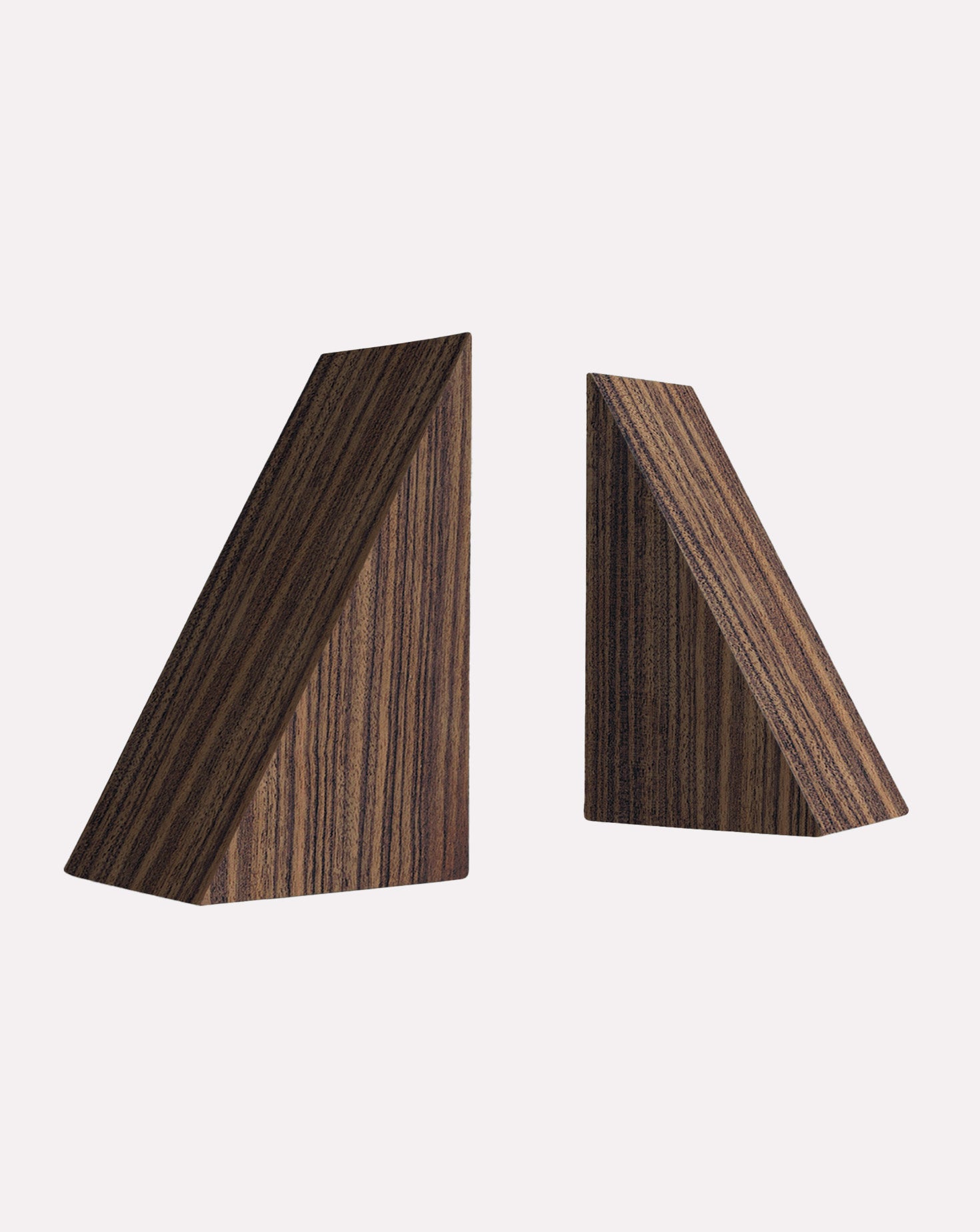 Single Ebony Makassar Bookend