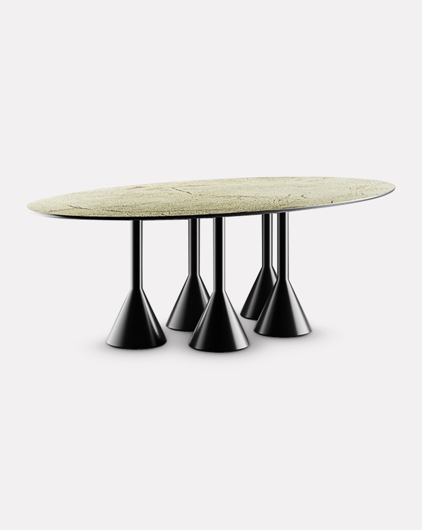 Soleil Oval Dining Table HOMMÉS Studio