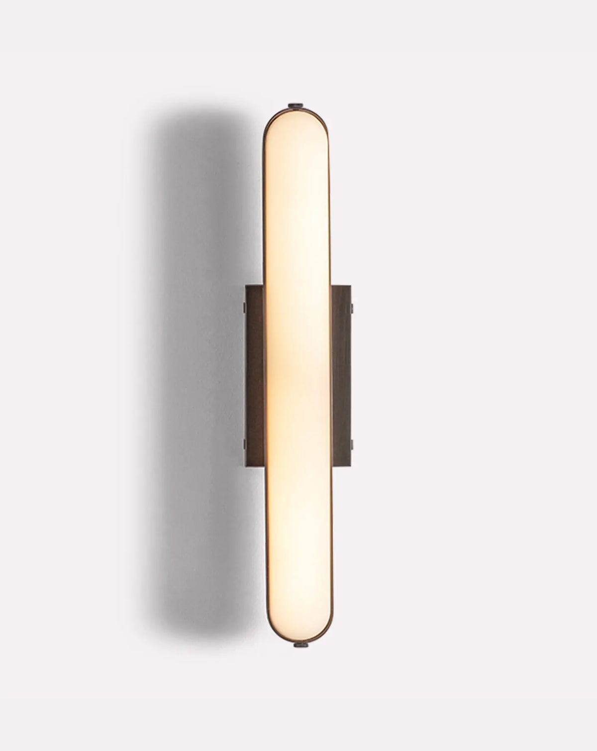 Stadium Rectangular Dark Bronze Wall Light WallLights by Square In ...