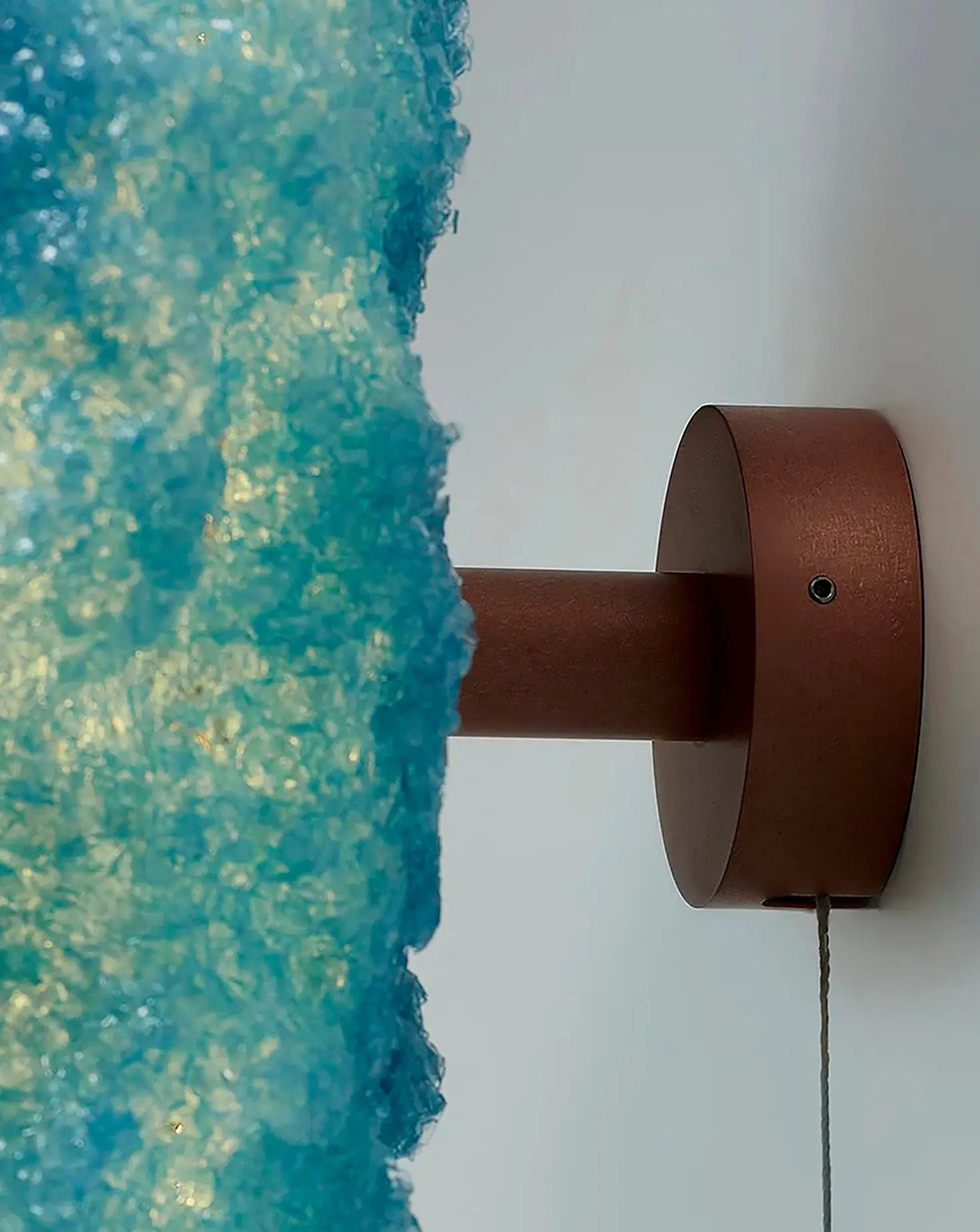 Storm Blue Wall Sconce Johannes Hemann