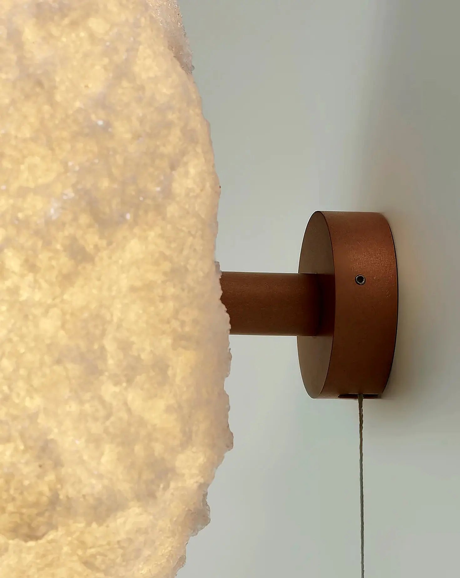 Storm White Wall Sconce Johannes Hemann