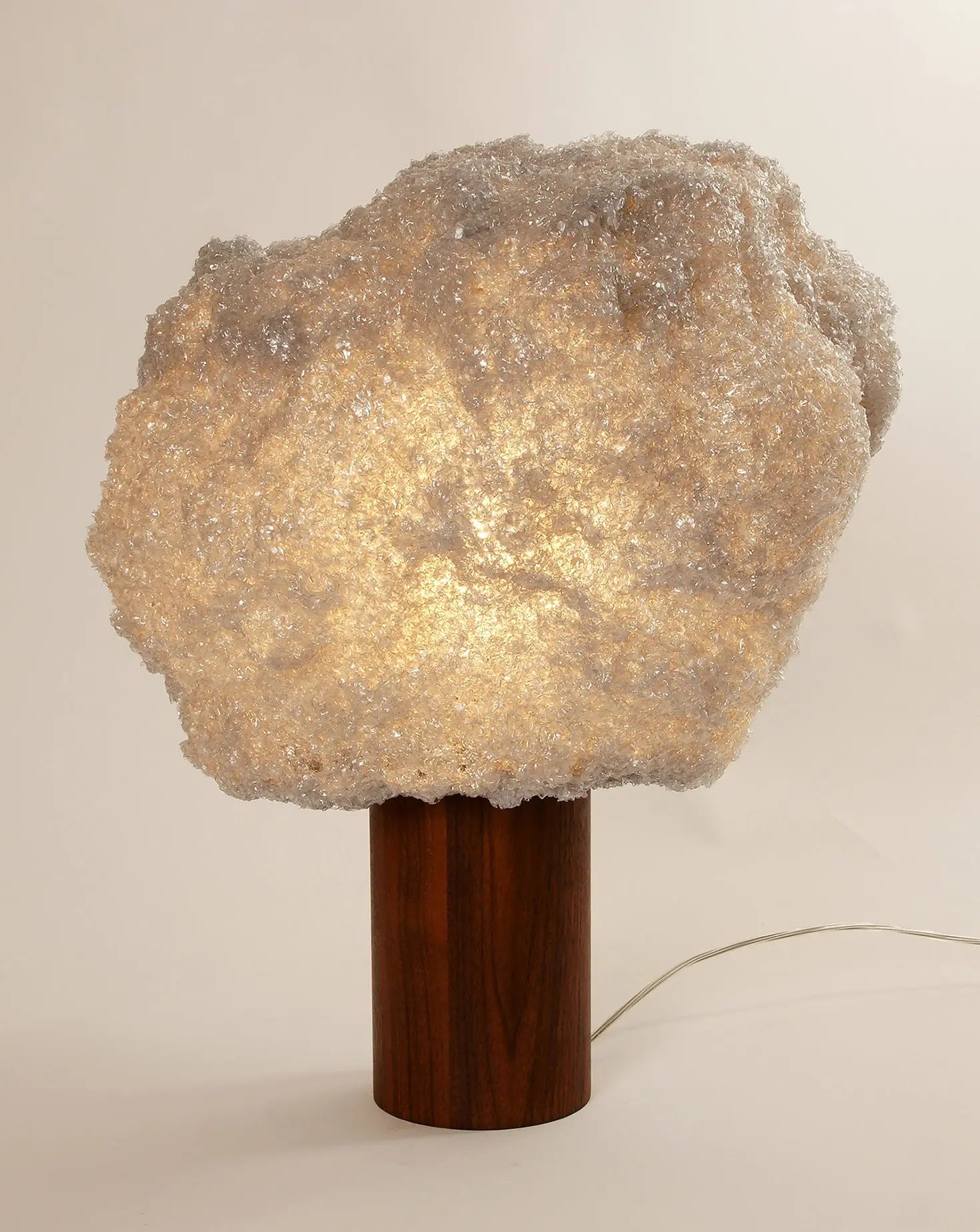 Storm Wood Stand Table Lamp Johannes Hemann