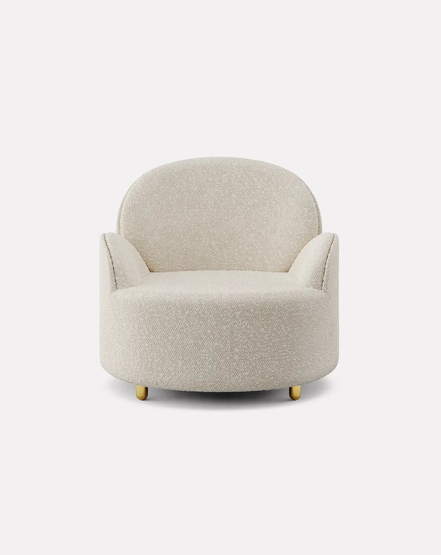 Nika Zupanc Strings Ivory Armchair Scarlet Splendour